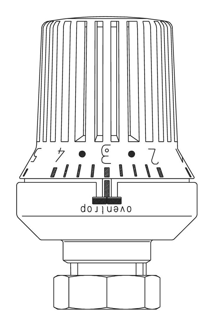 Oventrop Heizkörperthermostat, Uni XH M 30 günstig online kaufen