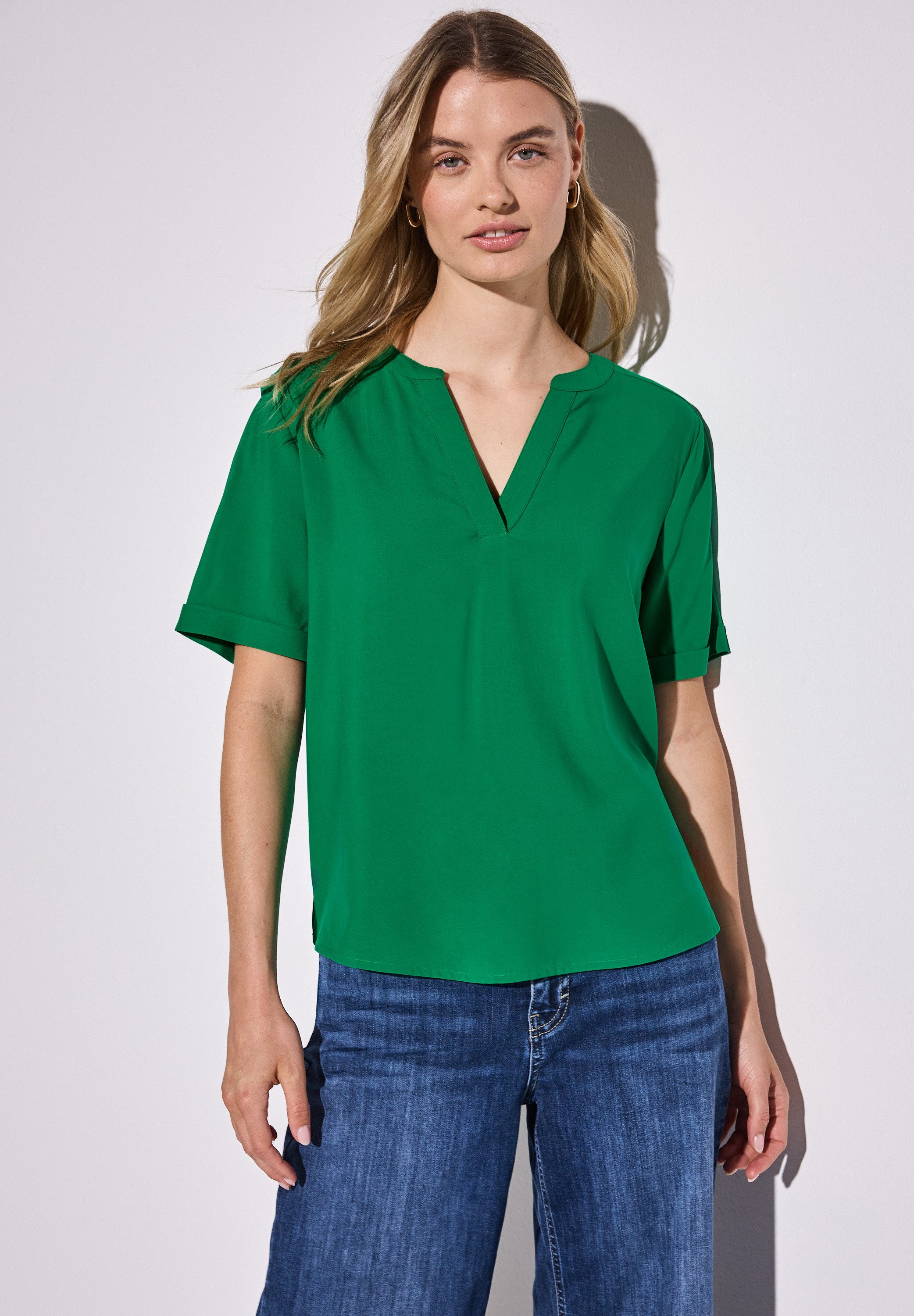 STREET ONE Shirtbluse, aus softer Viskose günstig online kaufen