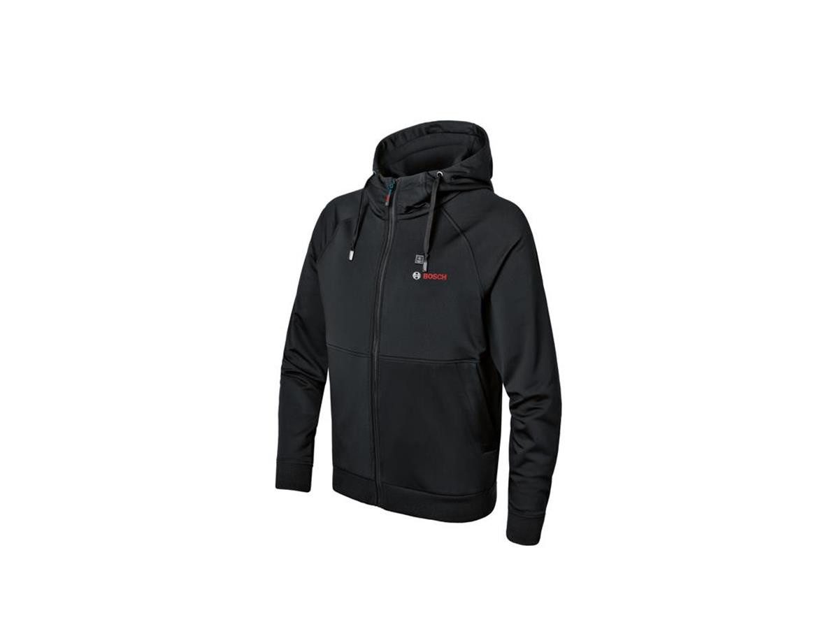 Bosch Professional Arbeitsjacke GHH 12+18 V XA Größe S, inkl. Akkuadapter GAA 12V-21 Professional
