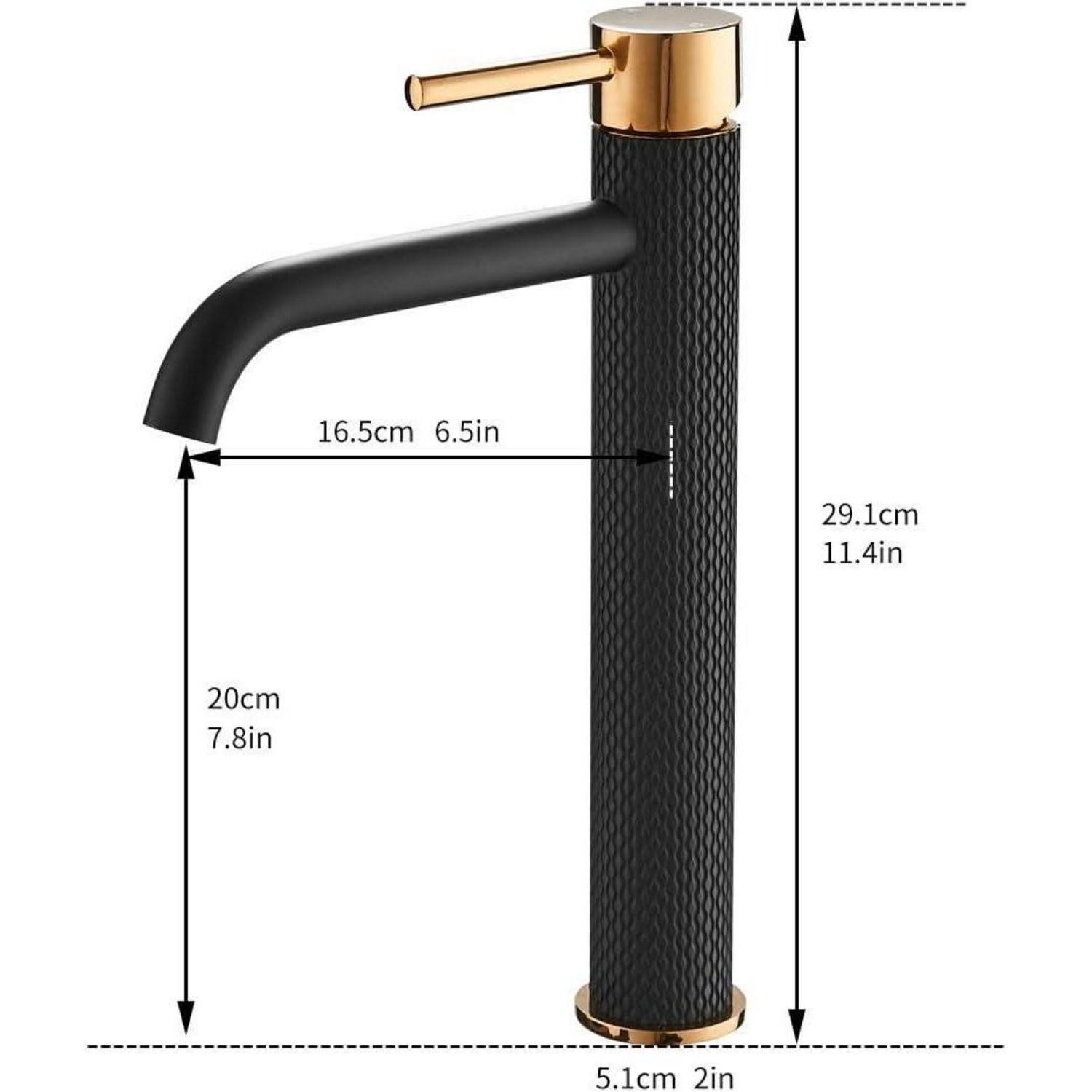 LuxusKollektion Waschtischarmatur Wasserhahn Badarmatur Einhebel-Mischbatte günstig online kaufen