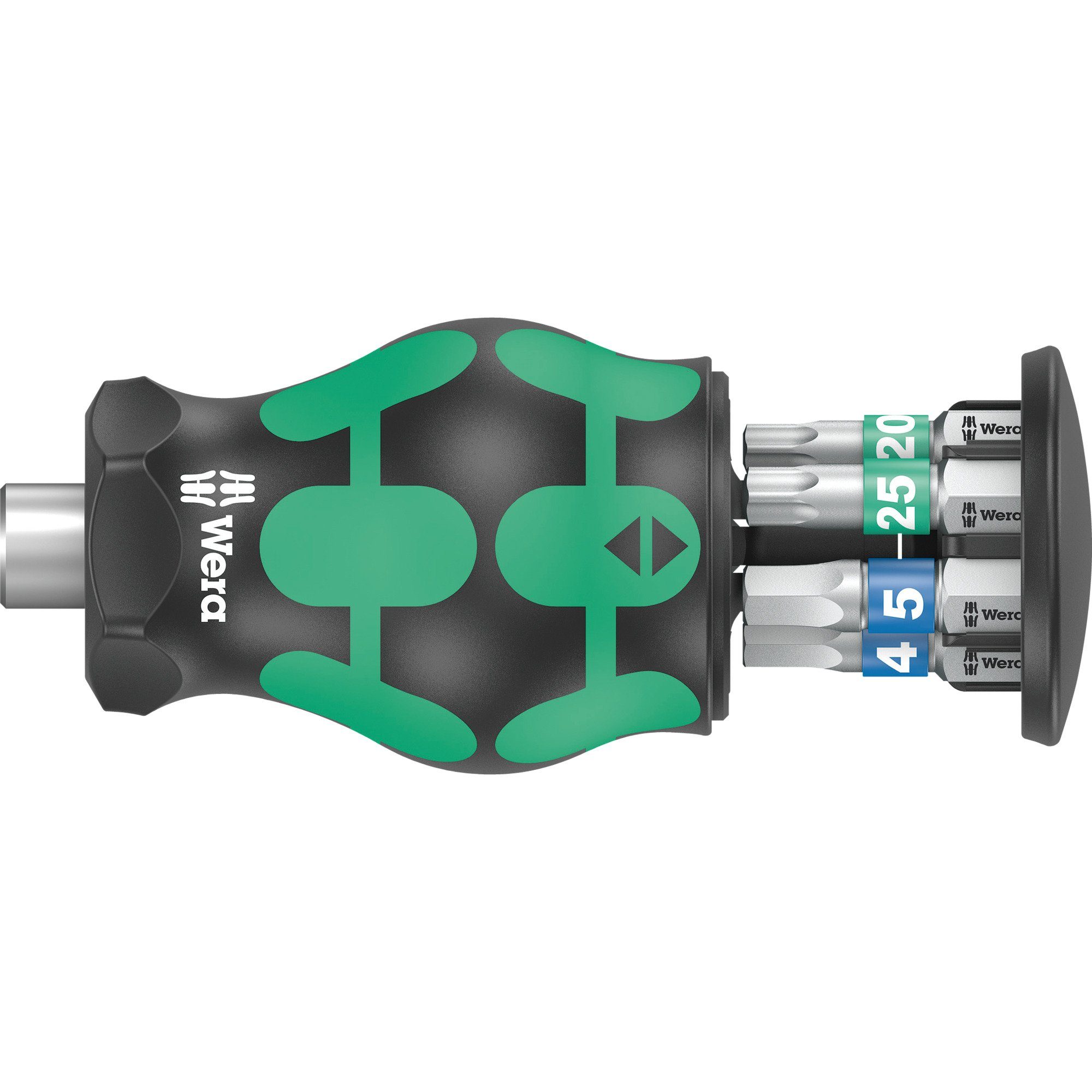 Wera Schraubendreher Wera Kraftform Kompakt Stubby Magazin 3 Bit-Satz