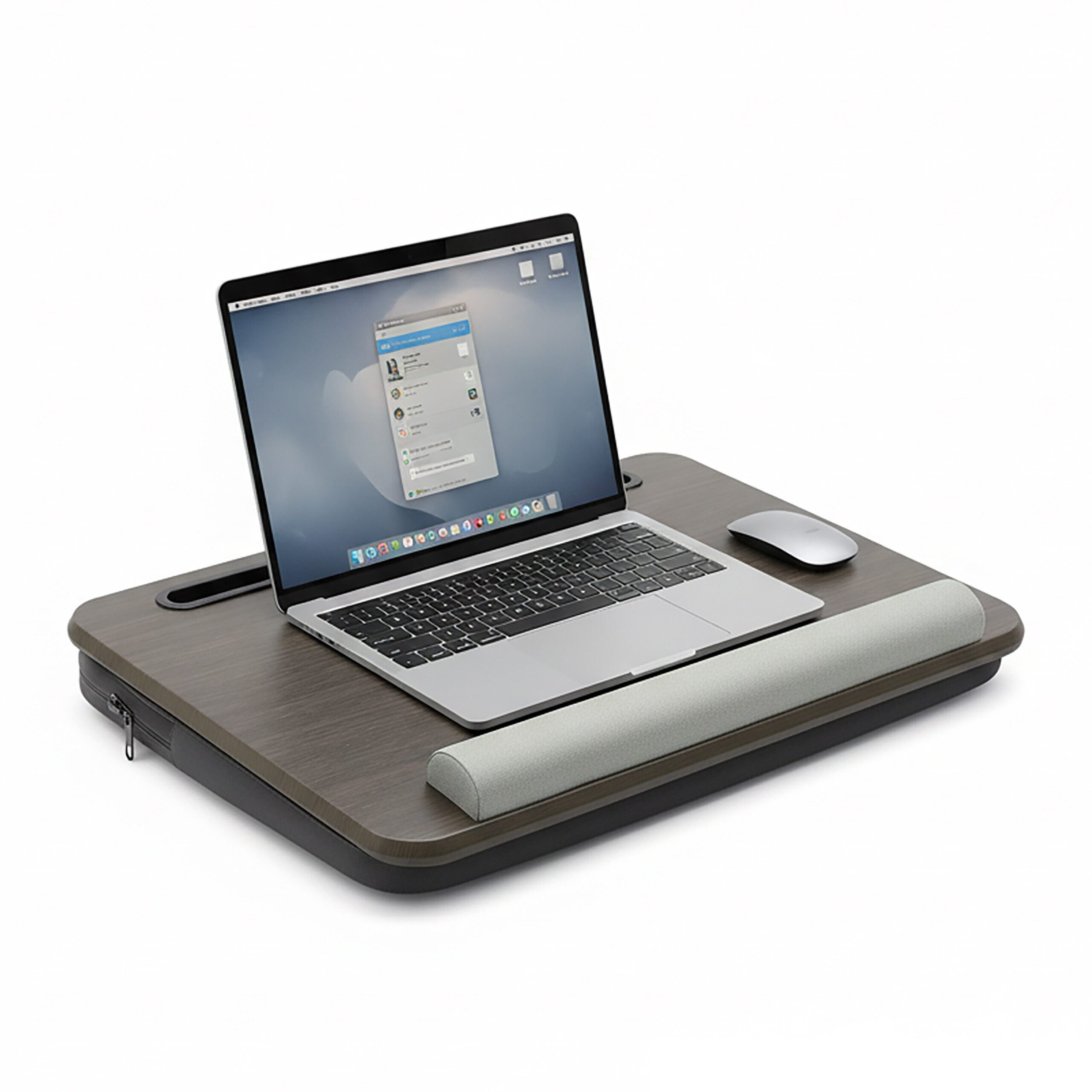 relaxdays Laptop Tablett Laptopkissen mit Tasche, Polyester, (1-tlg)
