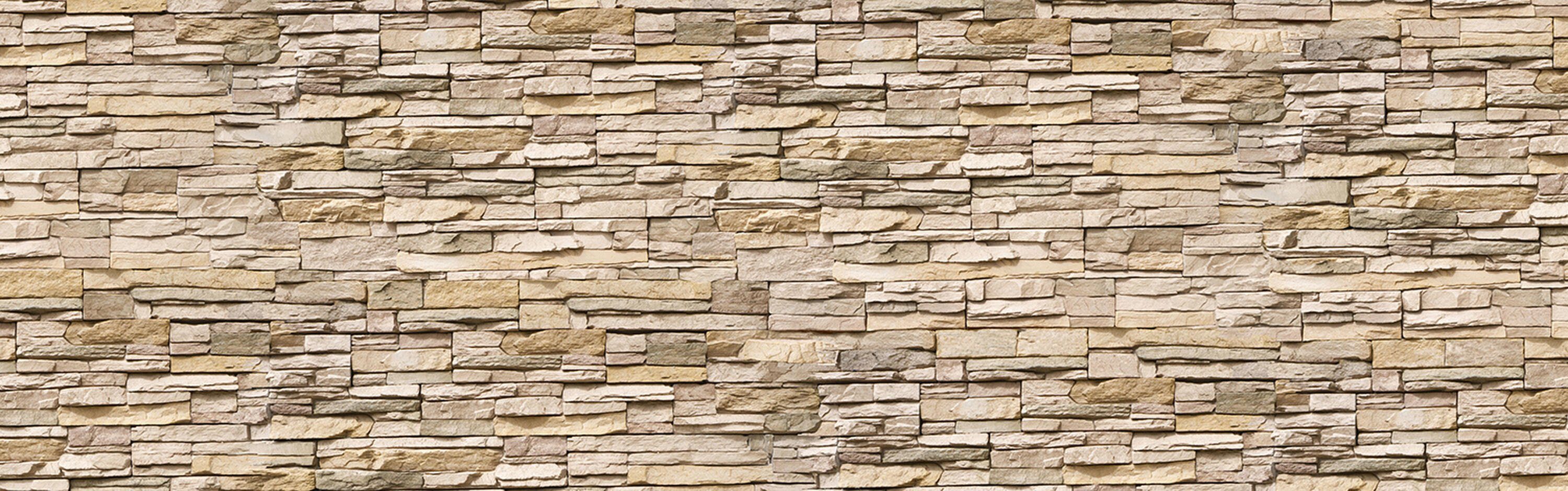 Küchenrückwand Premium Größen Asia (1-tlg), Stone wandmotiv24 versch. Hartschaum Nischenrückwand in Natur,