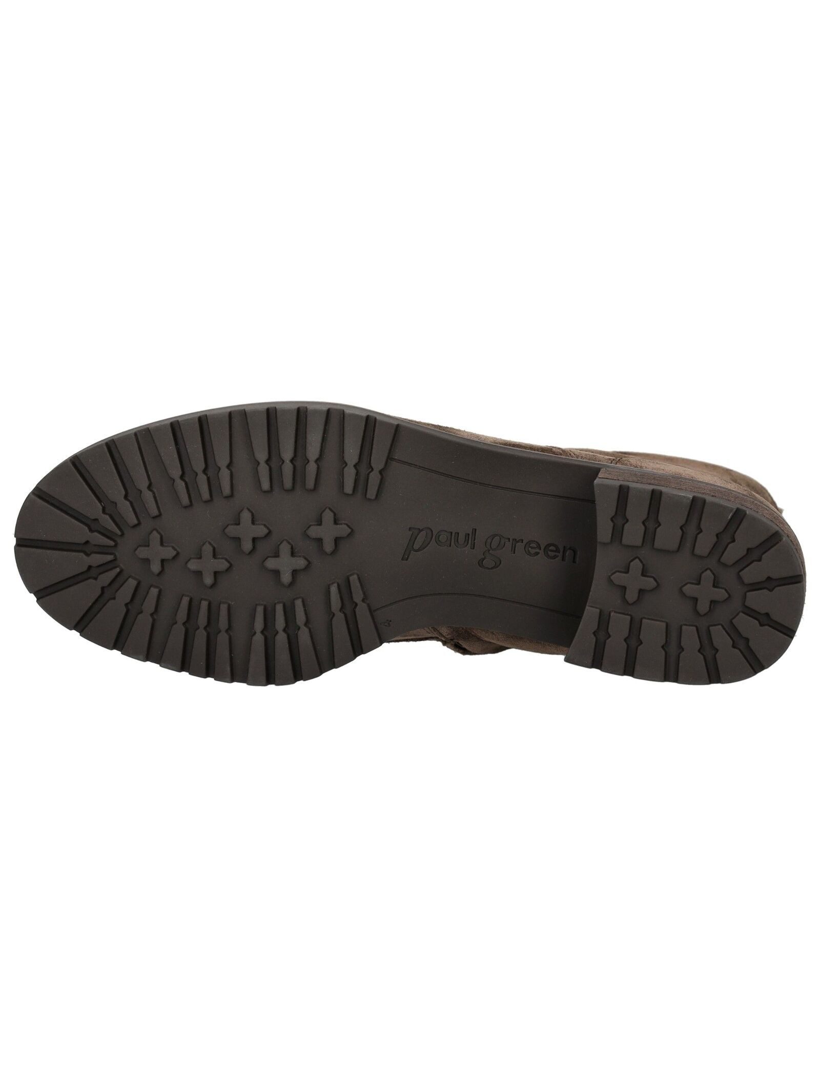 Paul Green Paul Green Stiefelette Veloursleder Schnürstiefelette