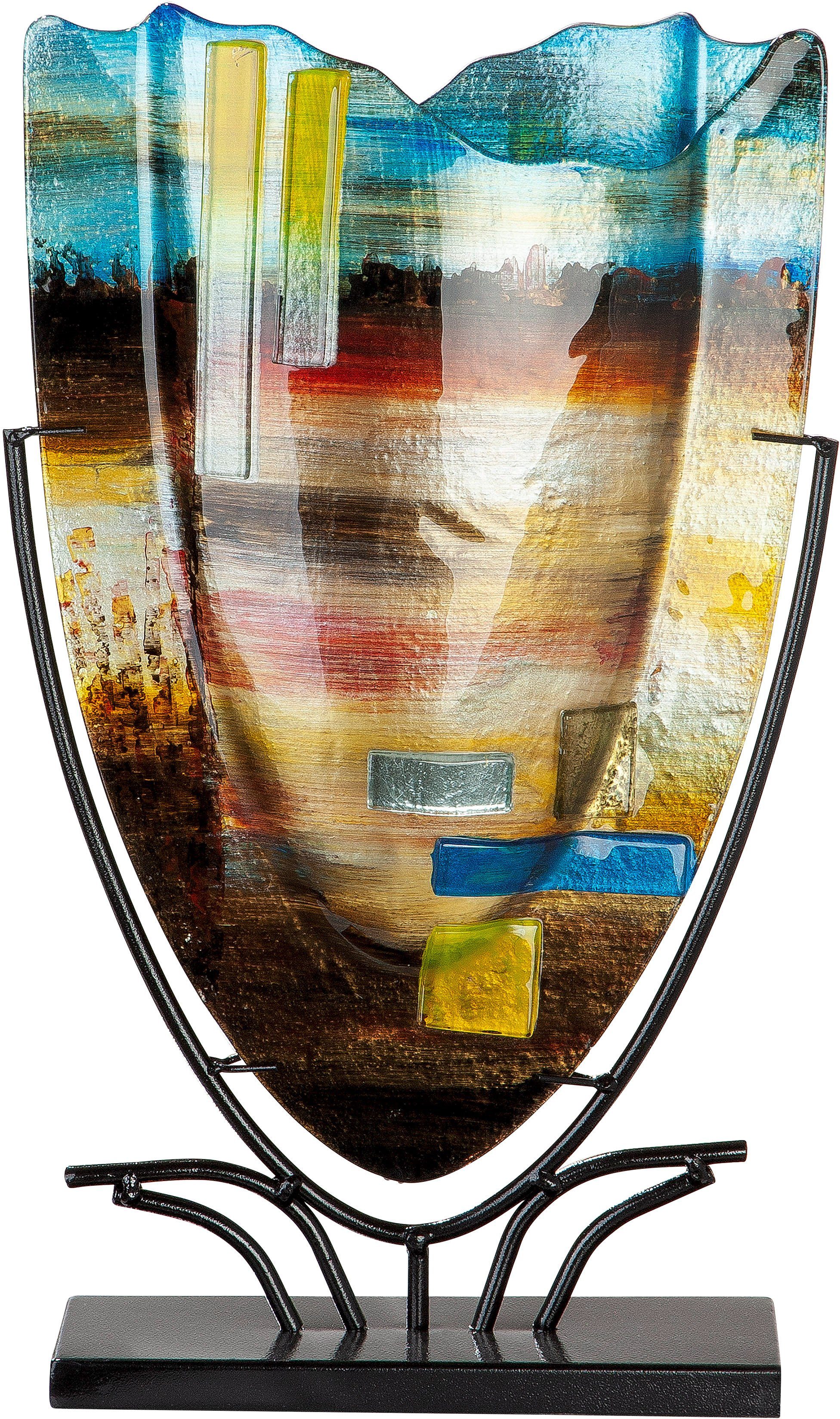 Viele neue Werke GILDE GLAS art Dekovase St), Glas, ca. aus cm 48 Höhe (1 Campo