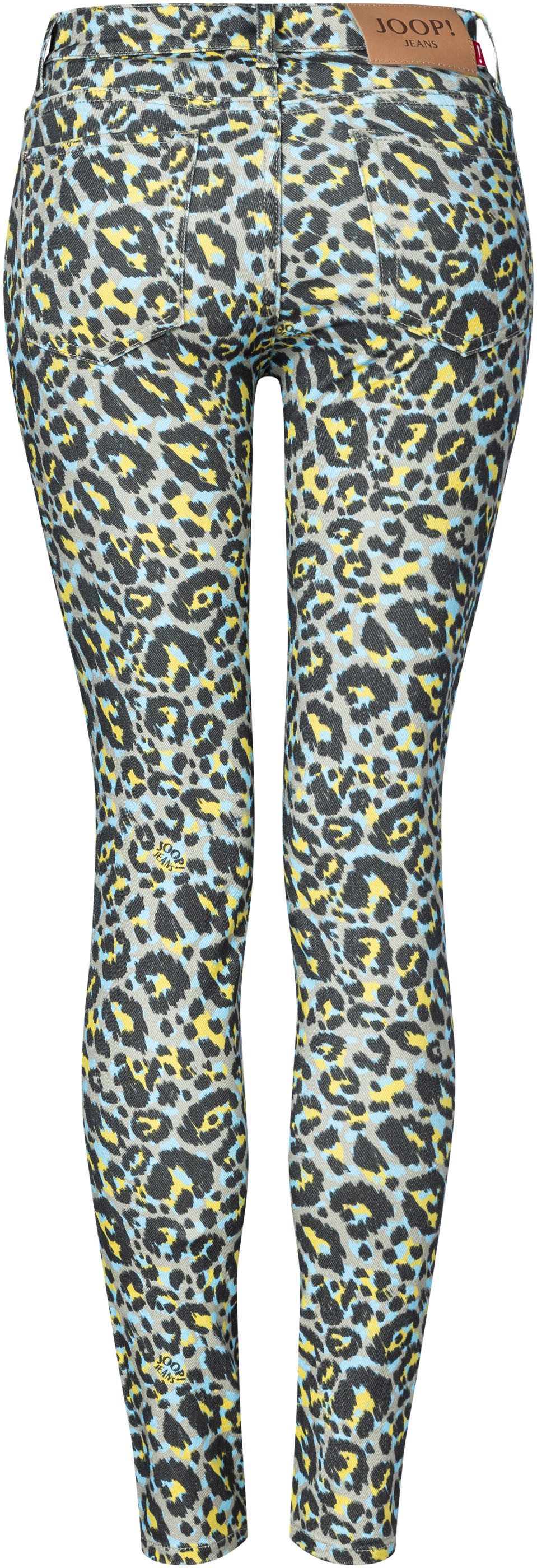 Joop Jeans Skinny-fit-Jeans Maja mit All-Over Animalprint