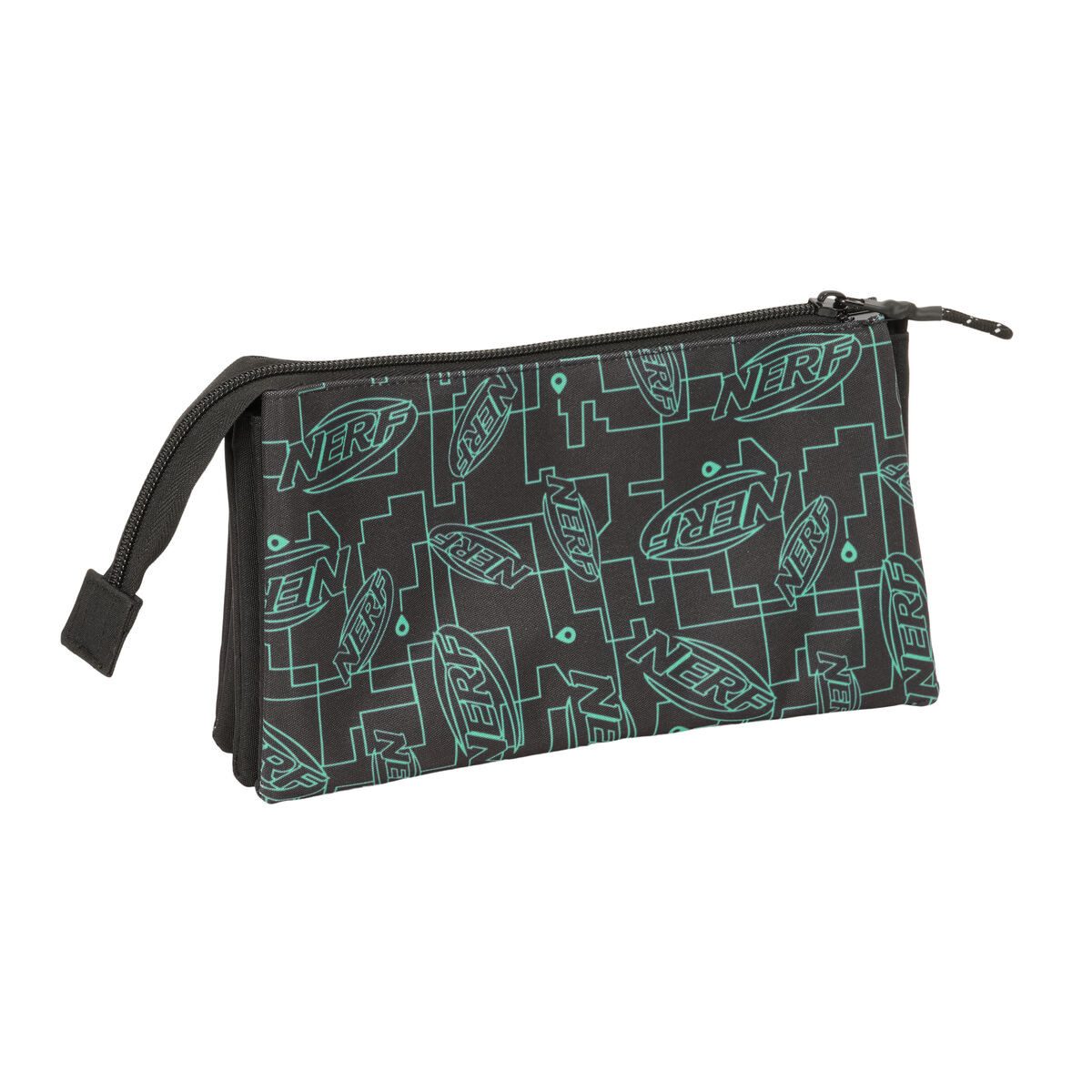 Nerf Federtasche Stifteetui Etui Federmäppchen Faulenzer Nerf Game Schwarz 22 x 12 x 3