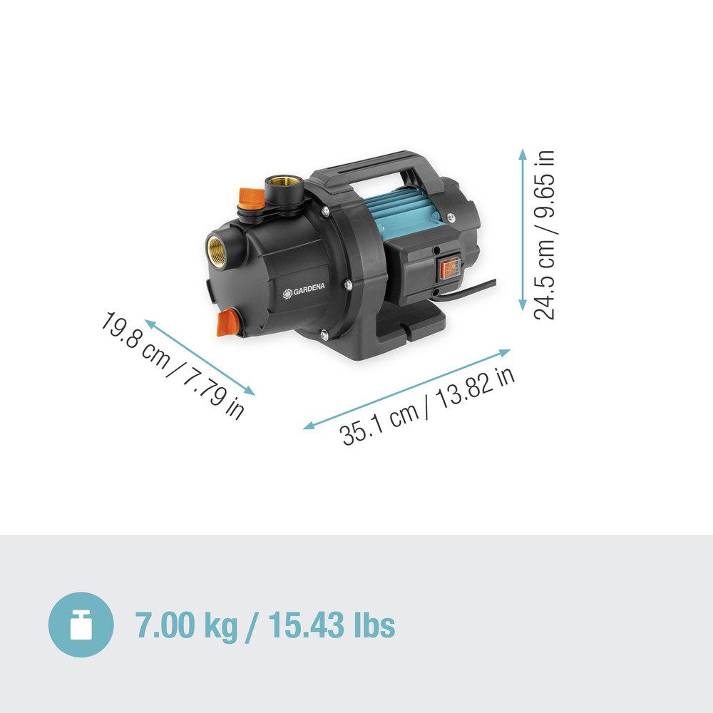 GARDENA Gartenpumpe GARDENA 3700/4 P Basic günstig online kaufen