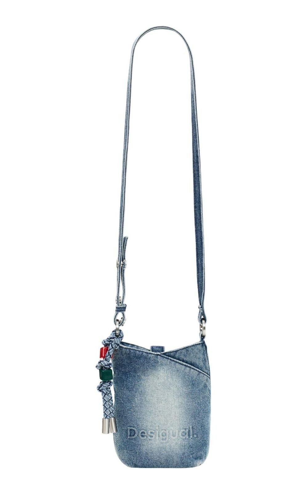 Desigual Umhängetasche Half Logo Denim Bag
