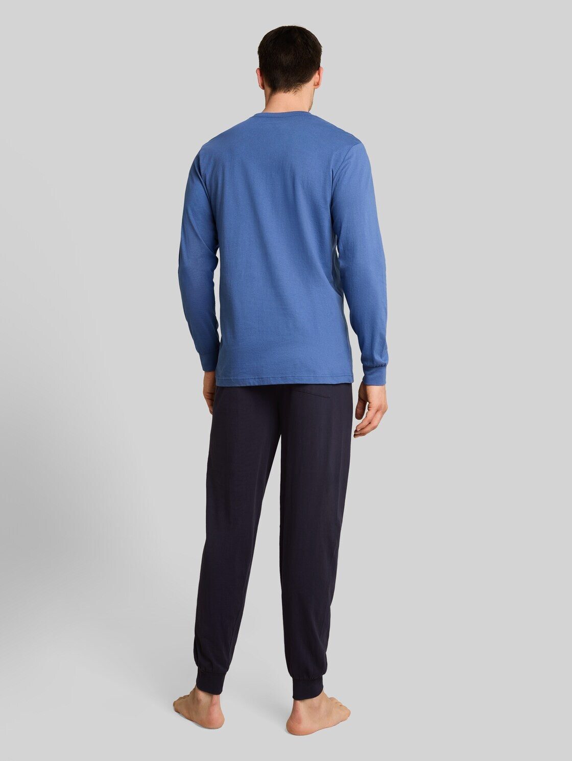 TOM TAILOR Pyjama Unterwäsche Pyjama-Set mit Logo-Print
