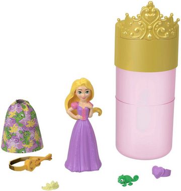 Mattel® Anziehpuppe Disney Prinzessin, Color Reveal-Puppen, Freundschaft-Serie, mit 6 Überraschungen