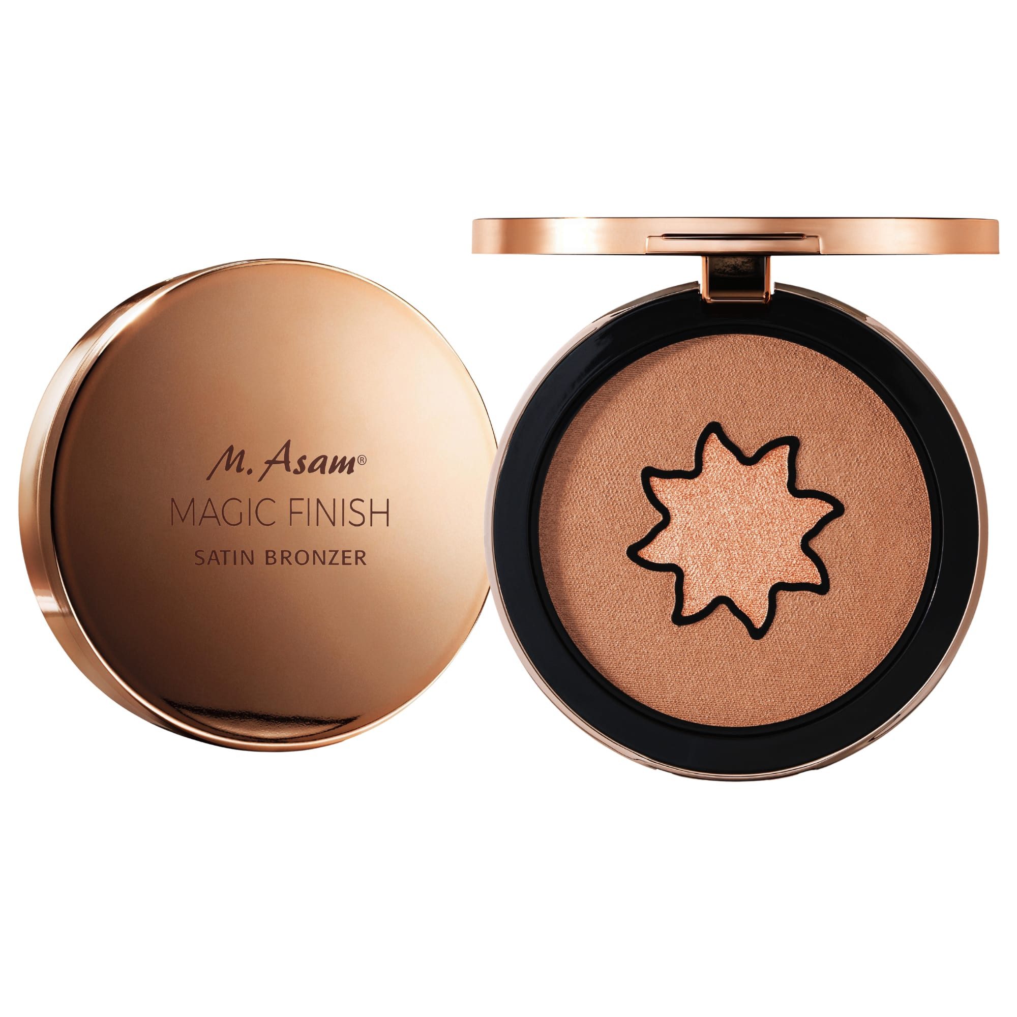 asambeauty Bronzer Satin Bronzer Deep Amber & Walnut