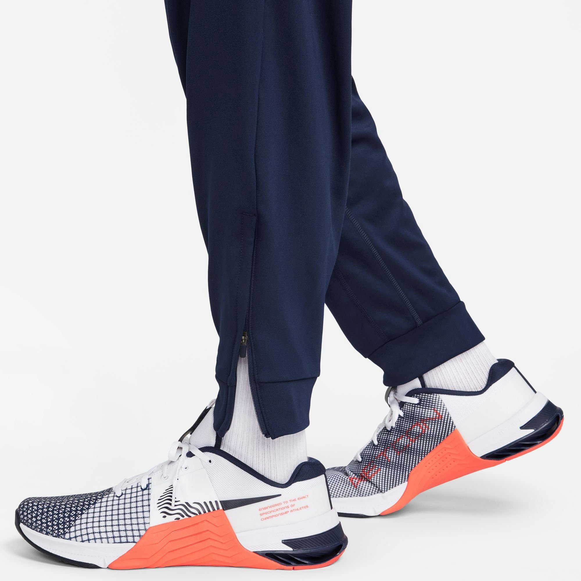 Nike Trainingshose MEN'S FITNESS PANTS DRI-FIT TAPERED OBSIDIAN/BLACK TOTALITY