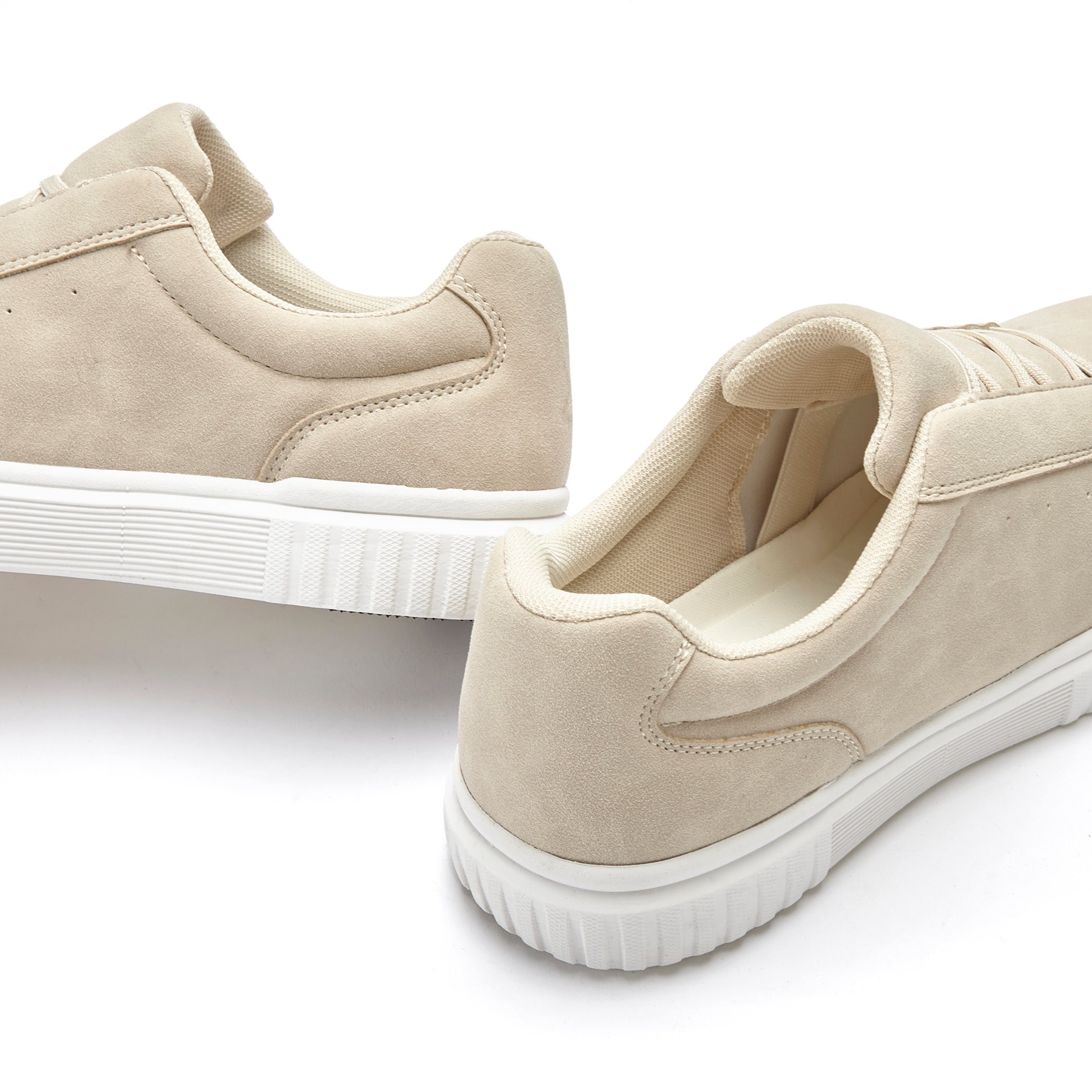 John Devin Freizeitschuh, Sneaker mit elastischen Bändern für schnelles Reinschlüpfen, Unisex VEGAN