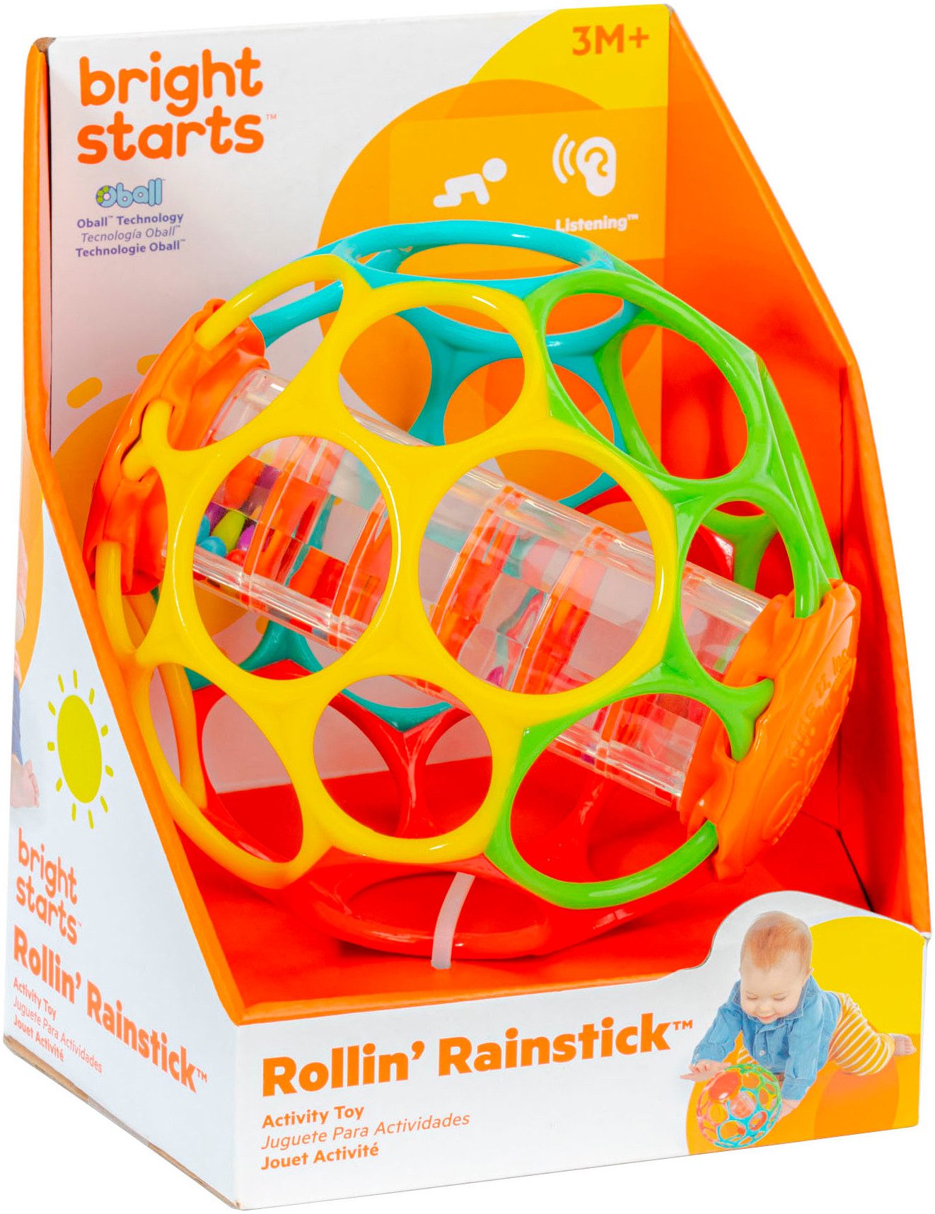 Bright Starts Greifspielzeug Rollin' Rainstick Rattle günstig online kaufen
