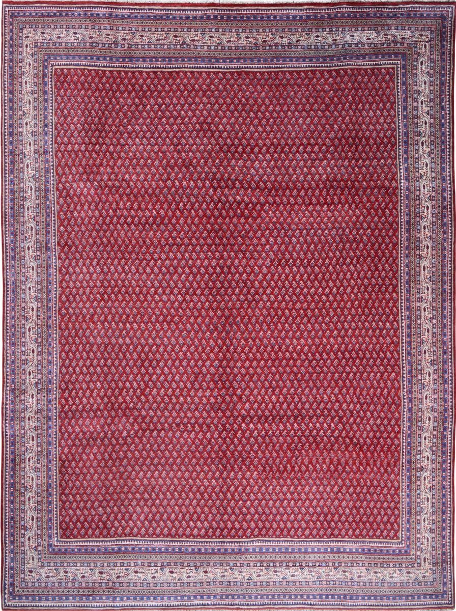 Trading, Höhe: Orientteppich, 12 rechteckig, Handgeknüpfter Boteh Sarough Nain Orientteppich Mir 283x380 mm