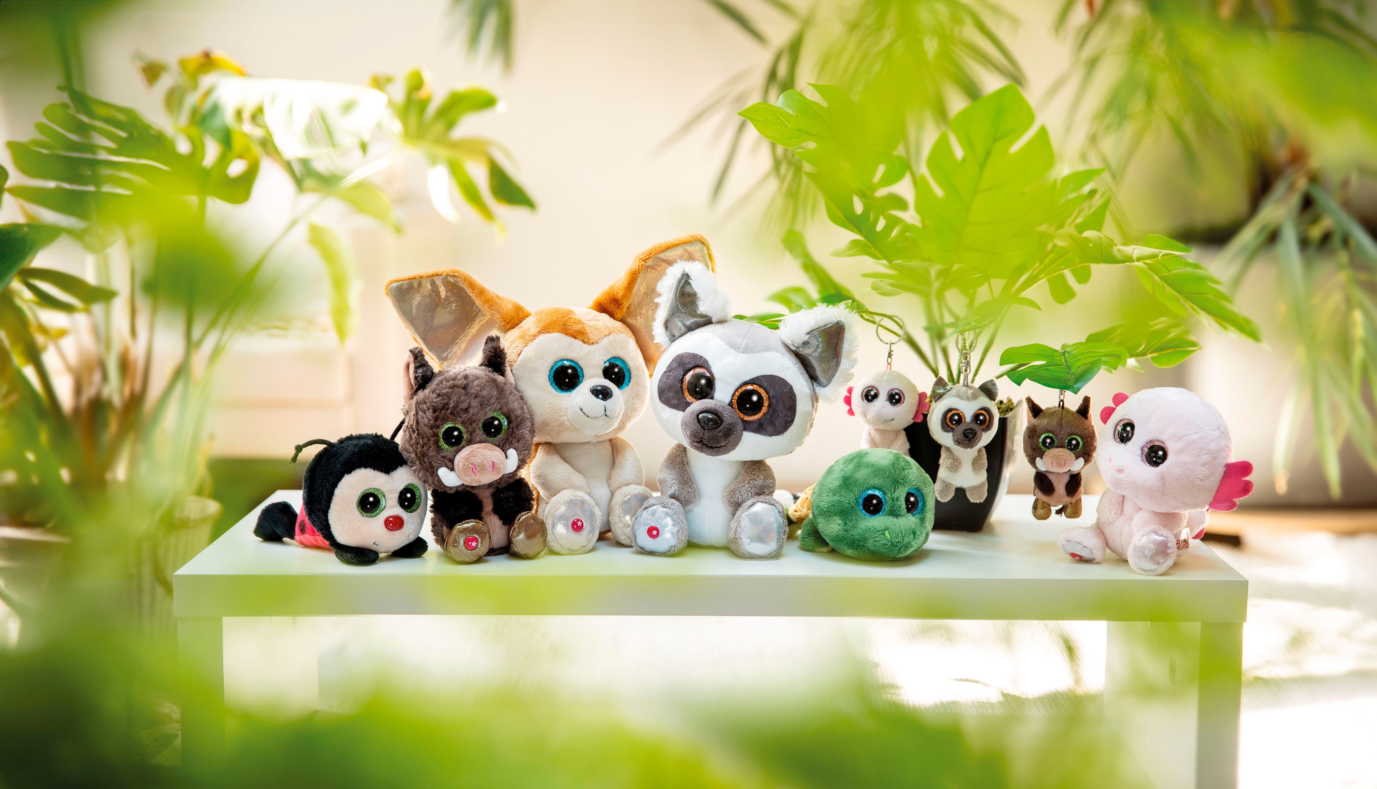 Nici Kuscheltier Glubschis, Schildkröte Marmi 25 cm schlenkernd