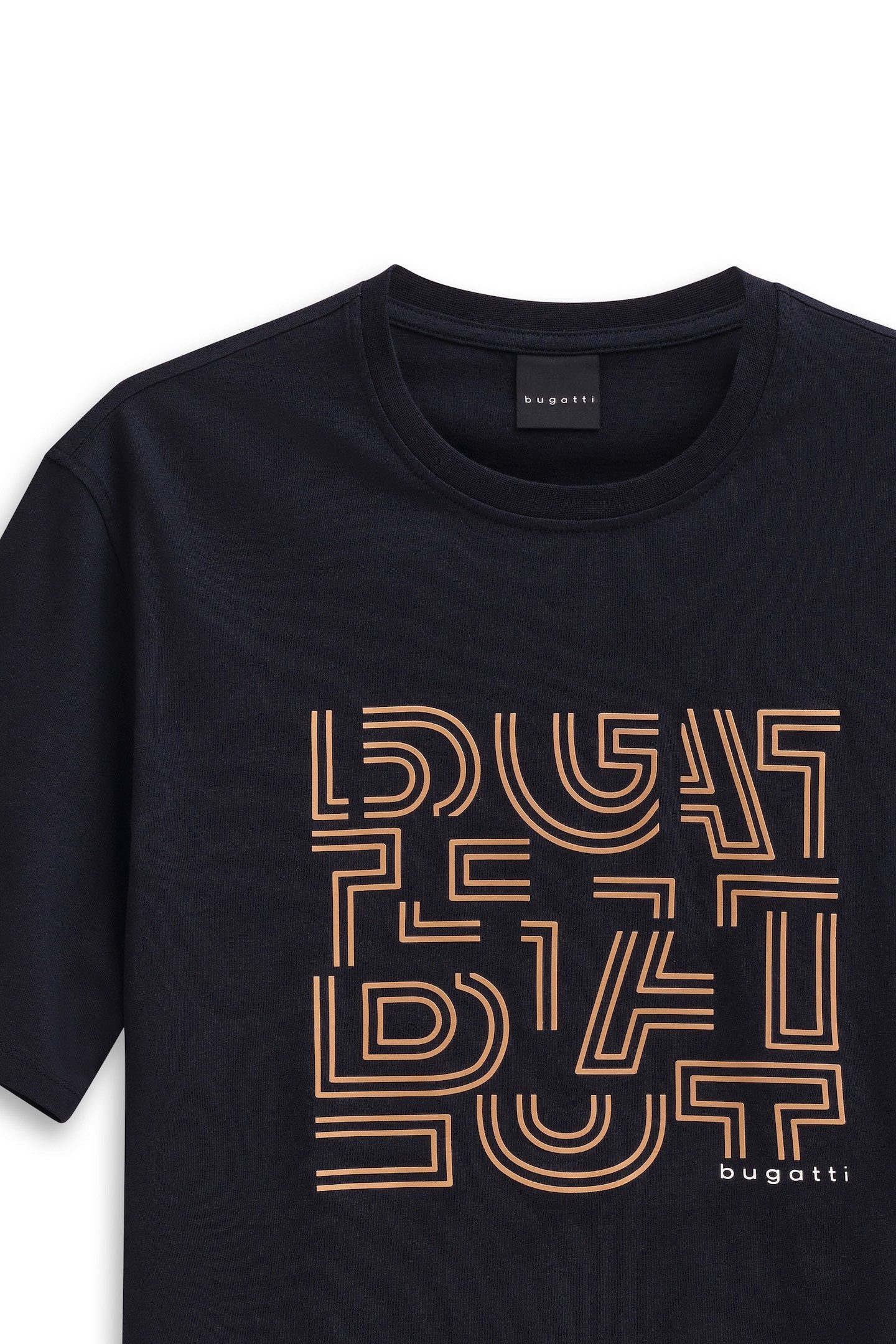 bugatti T-Shirt Modern Fit mit Logo-Print günstig online kaufen