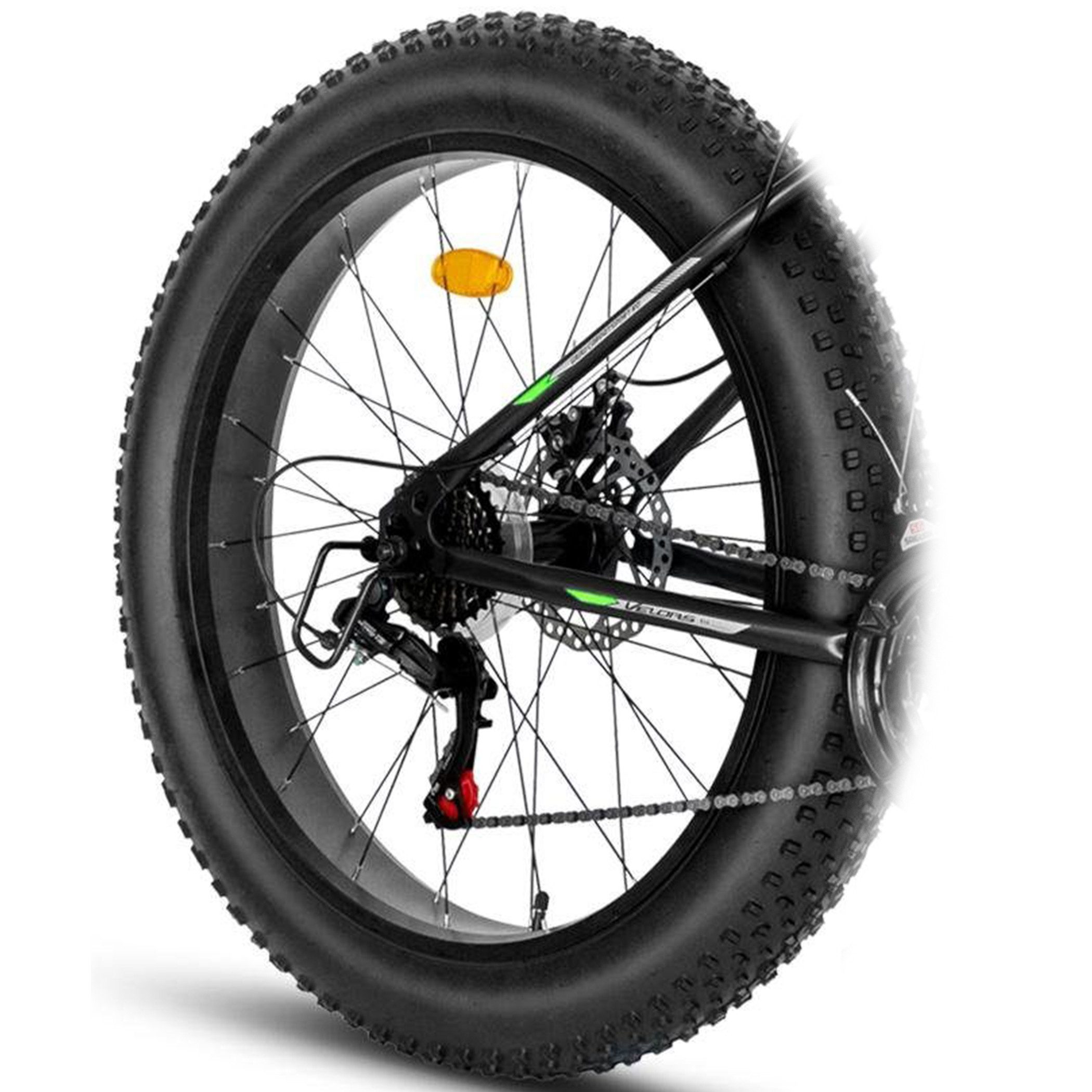 CARPAT SPORT Mountainbike 26 Zoll Fat Tire 4.0 MTB für Herren Damen und Jungen, 21 Gang Shimano, Kettenschaltung, (Aluminium Rahmen, hydraulische Scheibenbremse), MTB Hardtail Fahrrad