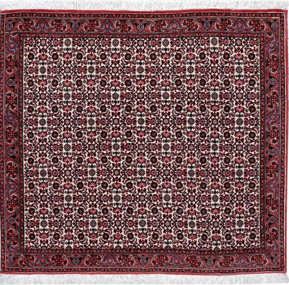 Orientteppich Bidjar Bukan 70x147 Handgeknüpfter Orientteppich / Perserteppich, Nain Trading, rechteckig, Höhe: 15 mm