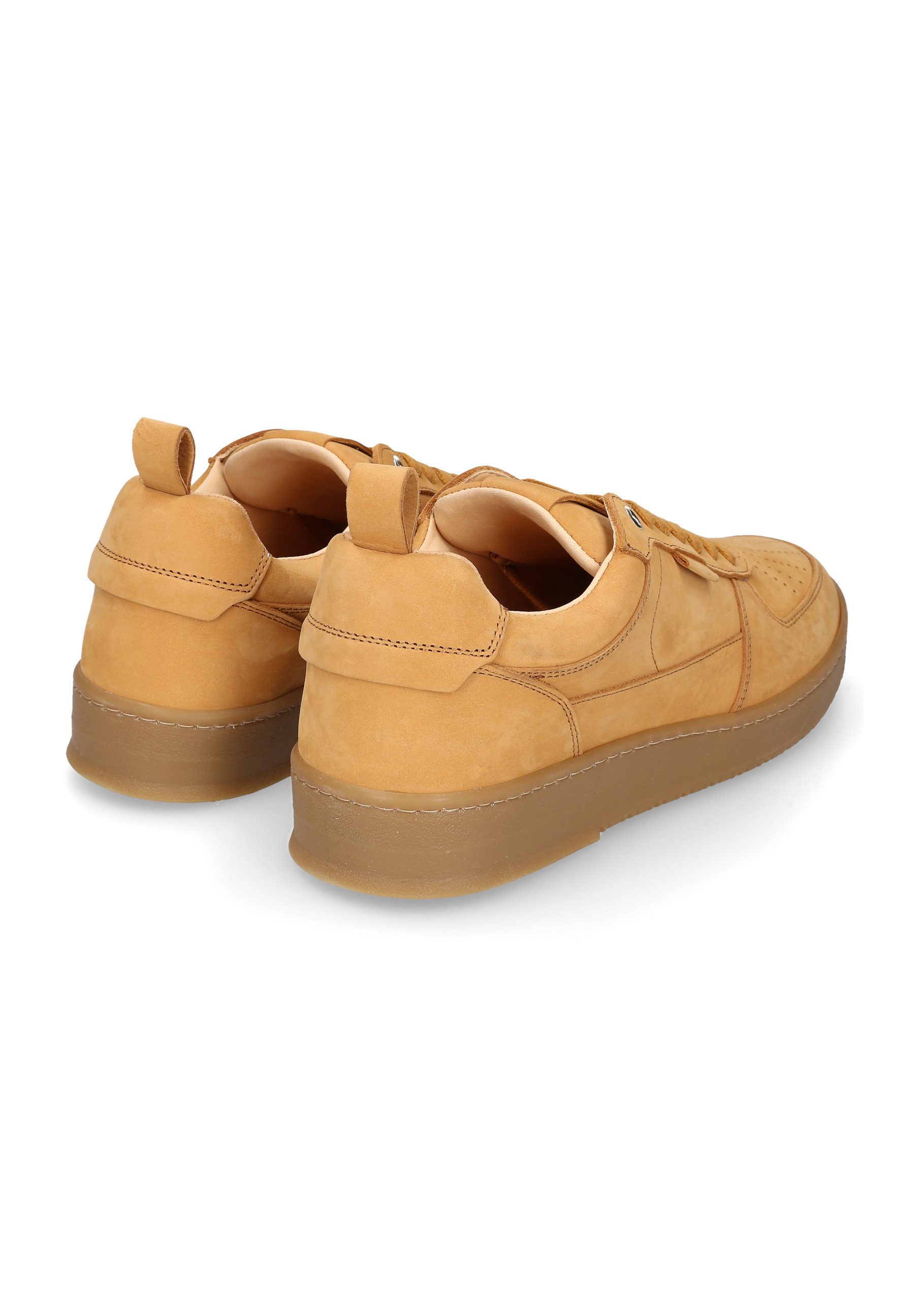 N91 Bball M AN Sneaker Halbschuh Leder handgefertigt, sportlicher Freizeitschuh Herren