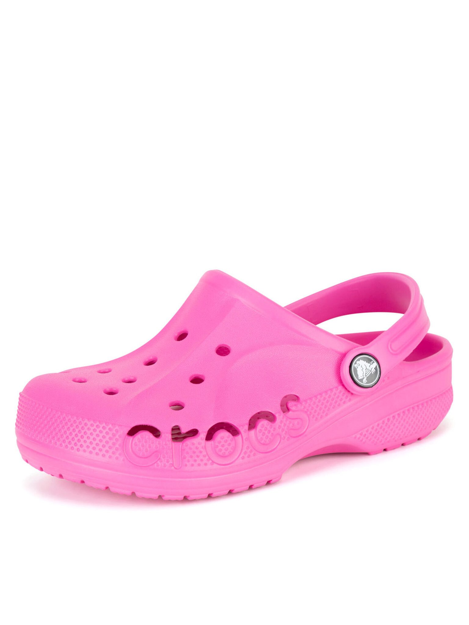 Crocs Crocs Mädchen Flip-Flops Crocs-BAYA CLOG K 207013-6QQ Rosa Rosa Badepantolette