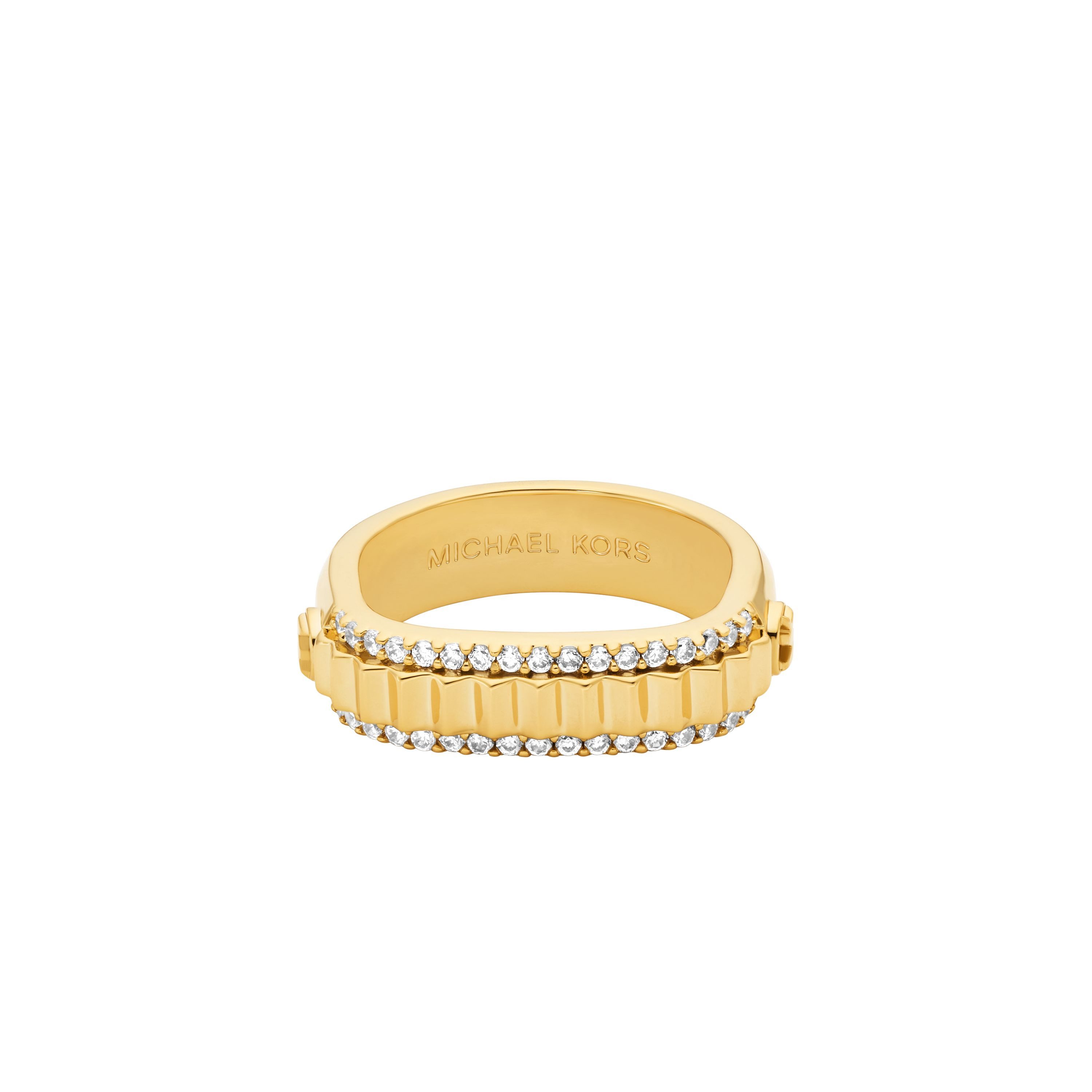 MICHAEL KORS Fingerring Schmuck Geschenk Metall PREMIUM, mit Zirkonia (synth)