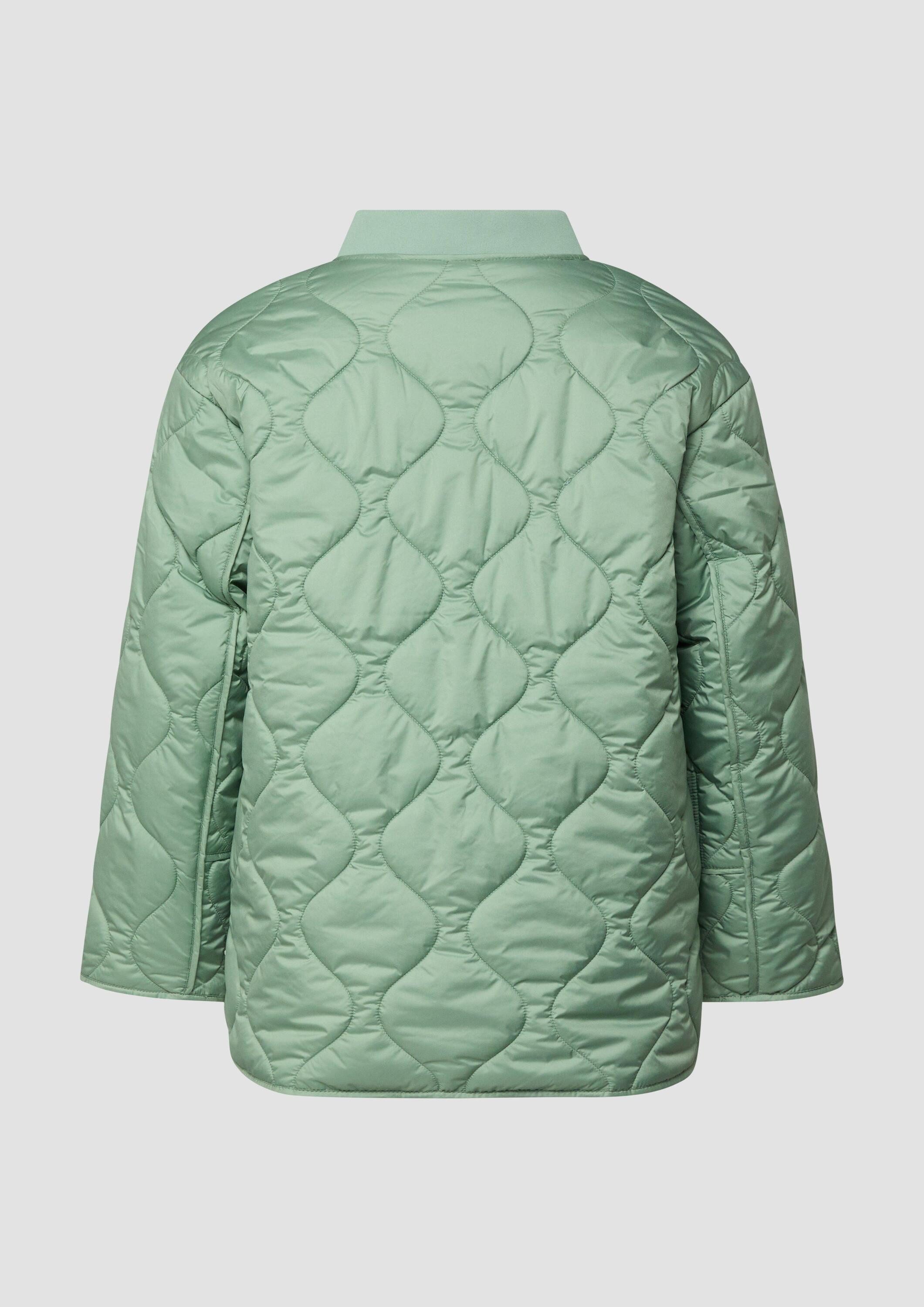 s.Oliver Funktionsjacke Outdoor-Jacke Steppjacke mit Bomberkragen und seitl günstig online kaufen
