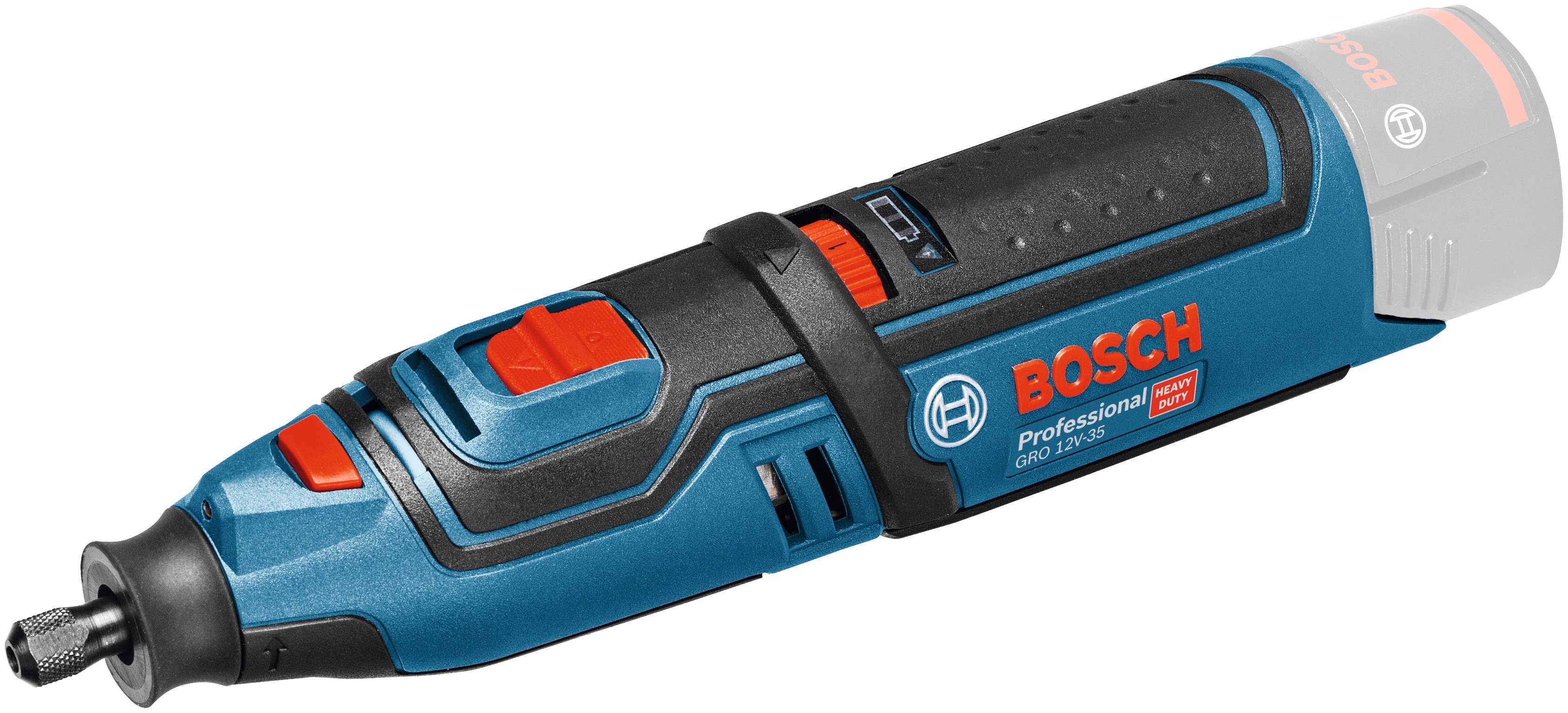 Bosch Professional Akku-Multifunktionswerkzeug GRO 12V-35 V-LI solo, 12 V,  Set, 12 V, ohne Akku, Leerlaufdrehzahl: 5000-35000 min-1