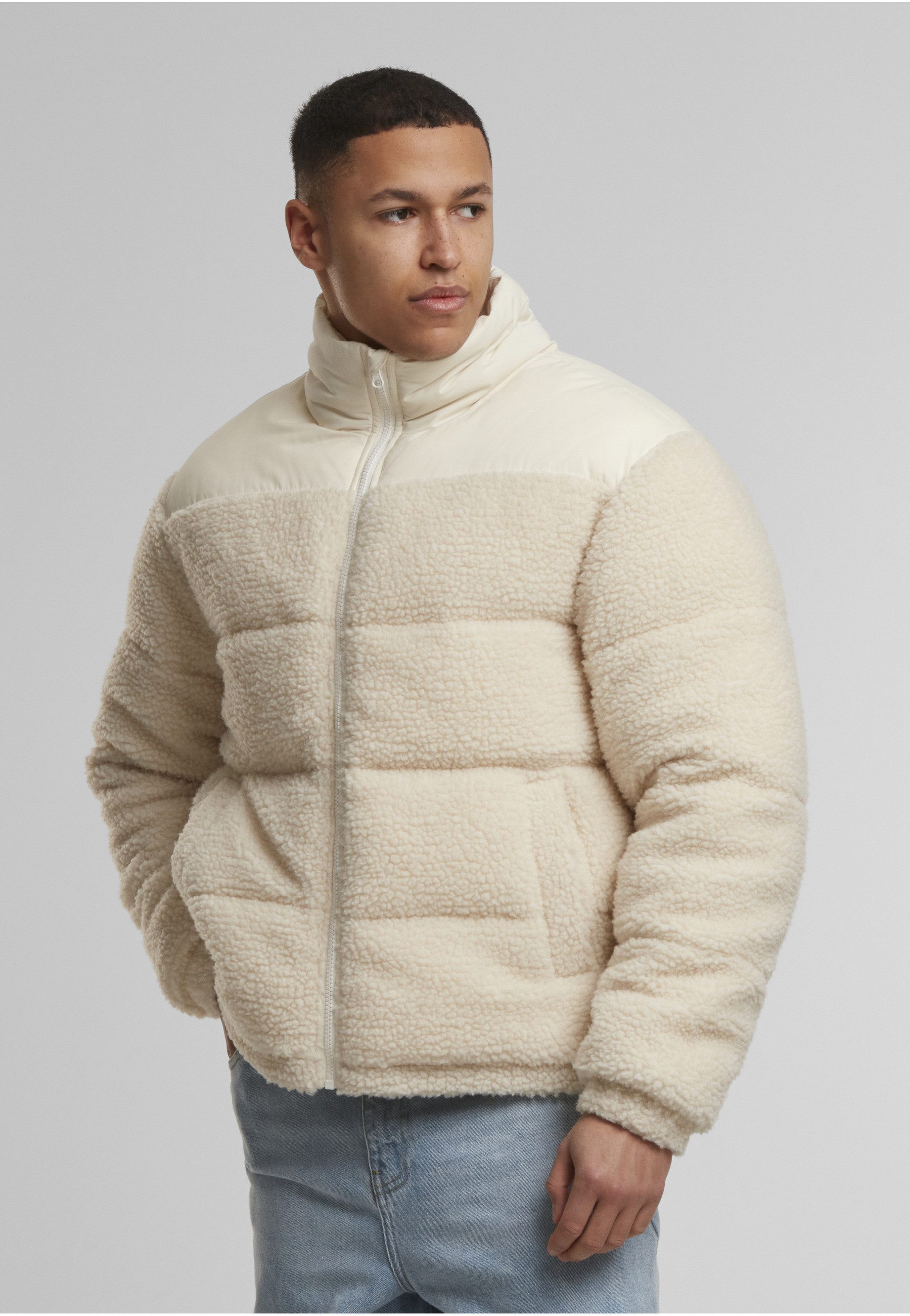 URBAN CLASSICS Steppmantel Urban Classics Teddy Puffer Jacket