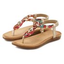LASCANA Sommerschuh, Sandalette, offener Schuh, Zehentrenner Sandale mit elastischen Riemchen und modischer Farbgebung