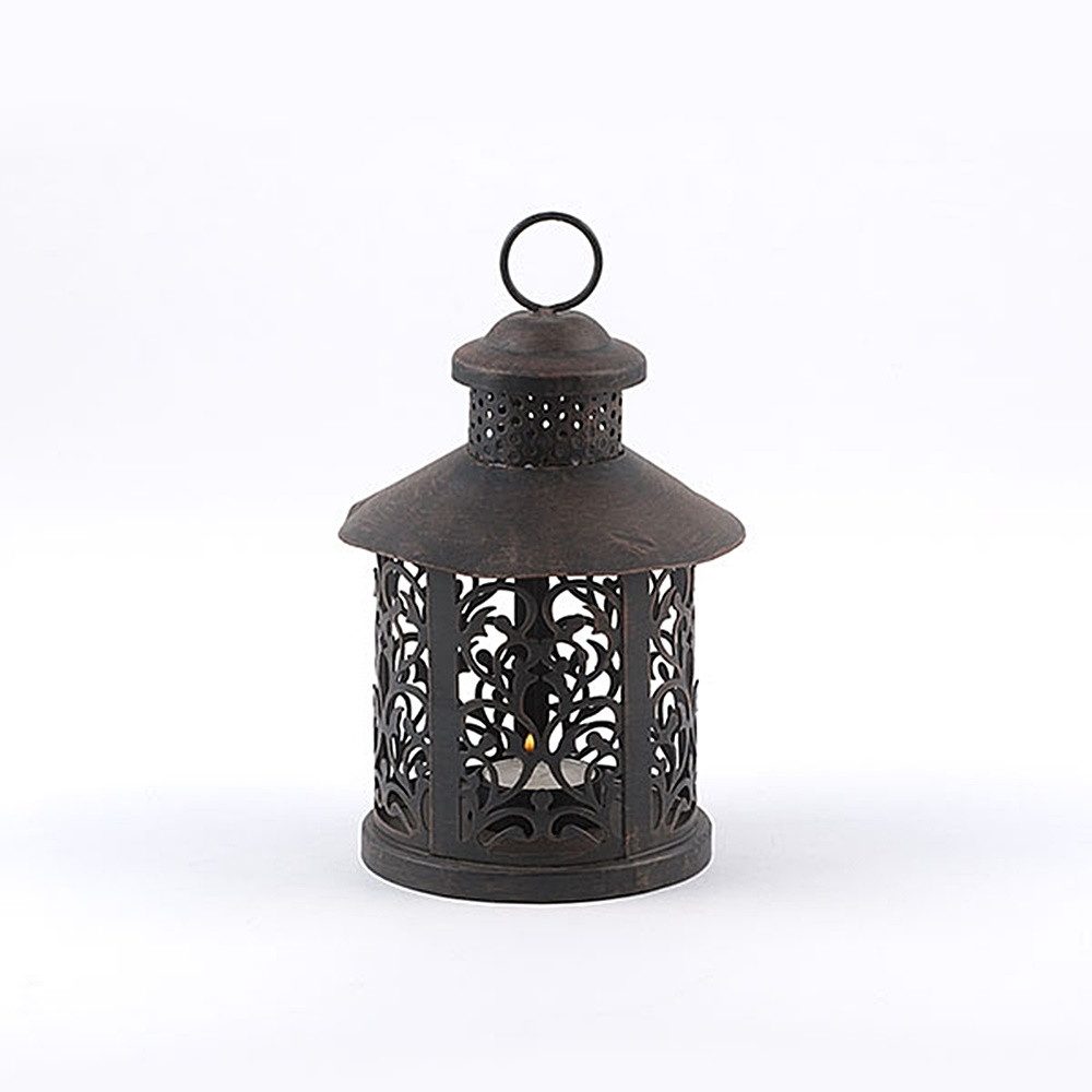 pajoma® Kerzenlaterne Teelichthalter/Laterne aus Metall, aus Metall
