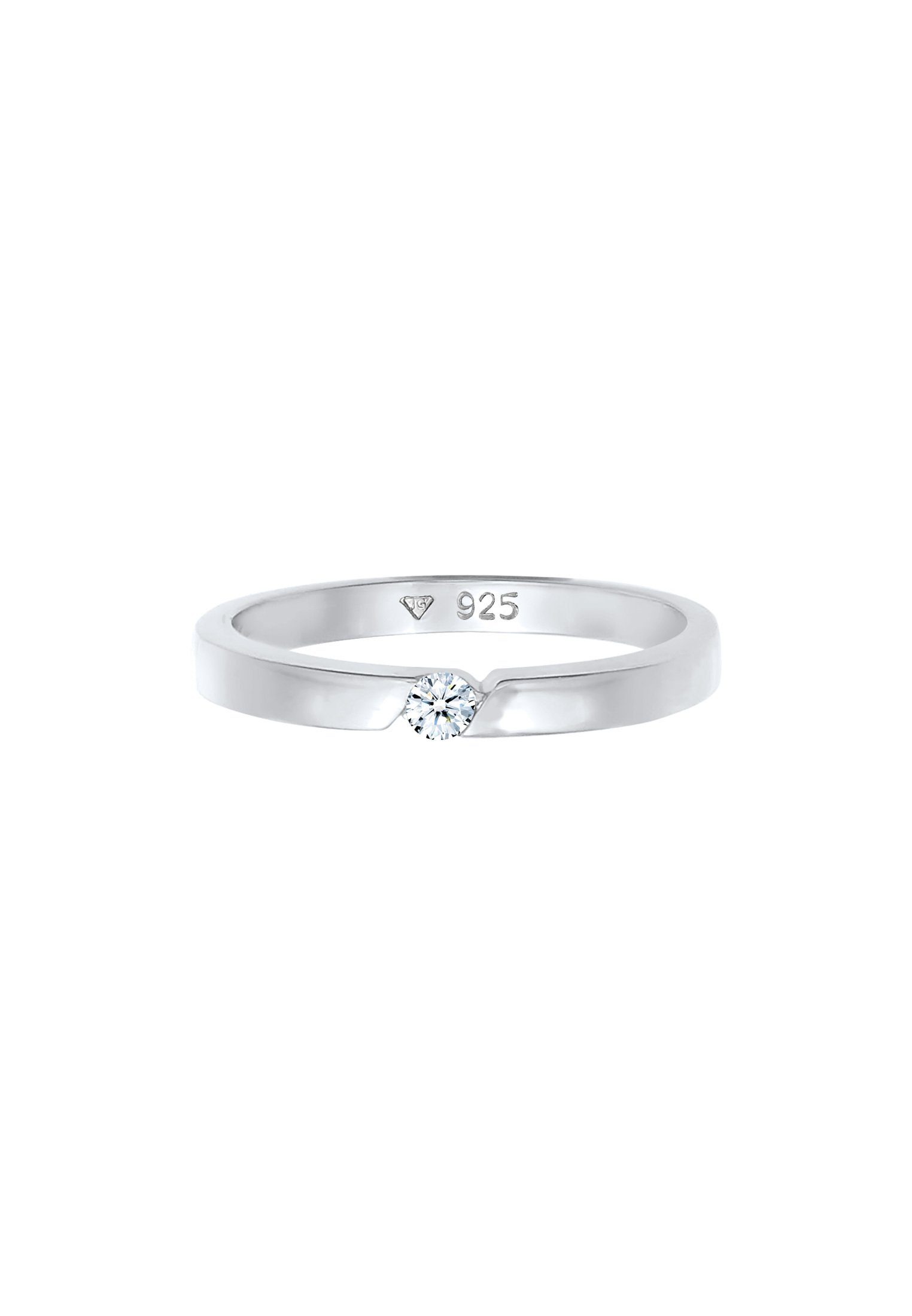 Elli DIAMONDS Diamantring Verlobungsring Diamant (0.06 günstig online kaufen