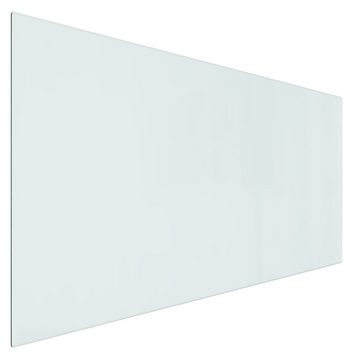 vidaXL Tischplatte Kaminofen Glasplatte Rechteckig 120x60 cm (1 St)