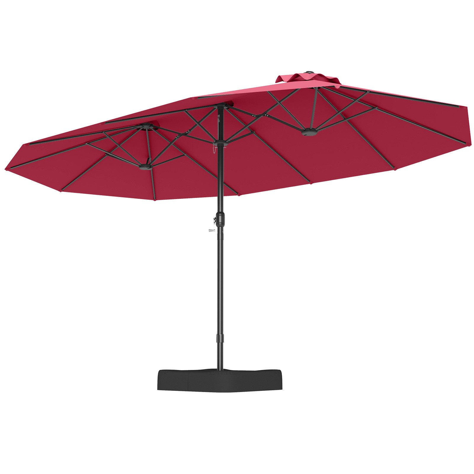 COSTWAY Sonnenschirm, LxB: 470x285 cm, Marktschirm günstig online kaufen