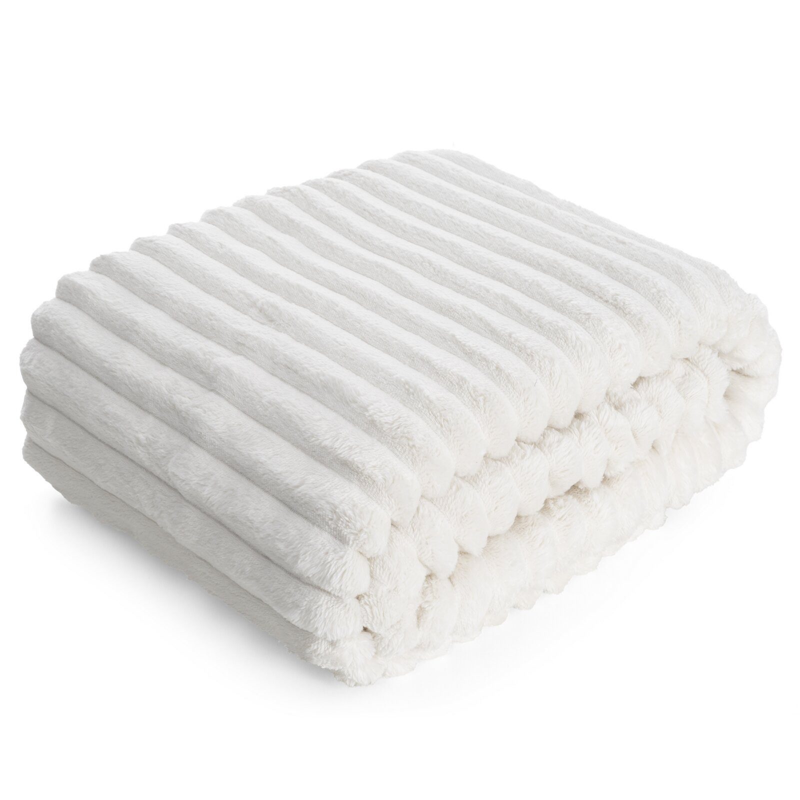 Wohndecke SOFT, Design91, Streifen Steppung Gestreifte Decke Gesteppte Sofa günstig online kaufen