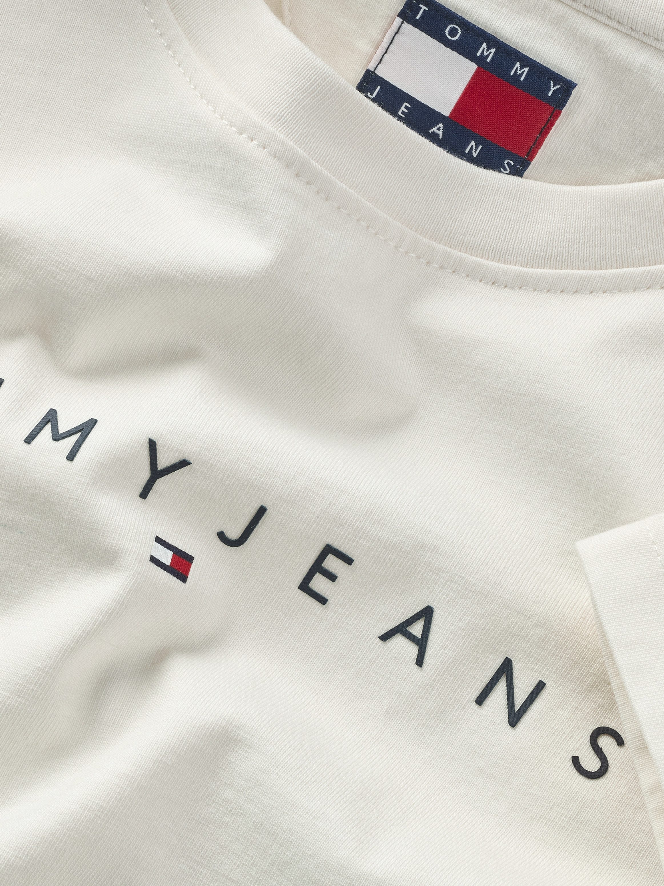 Tommy Jeans Curve Langarmshirt TJW SLIM LINEAR TEE LS EXT Große Größen