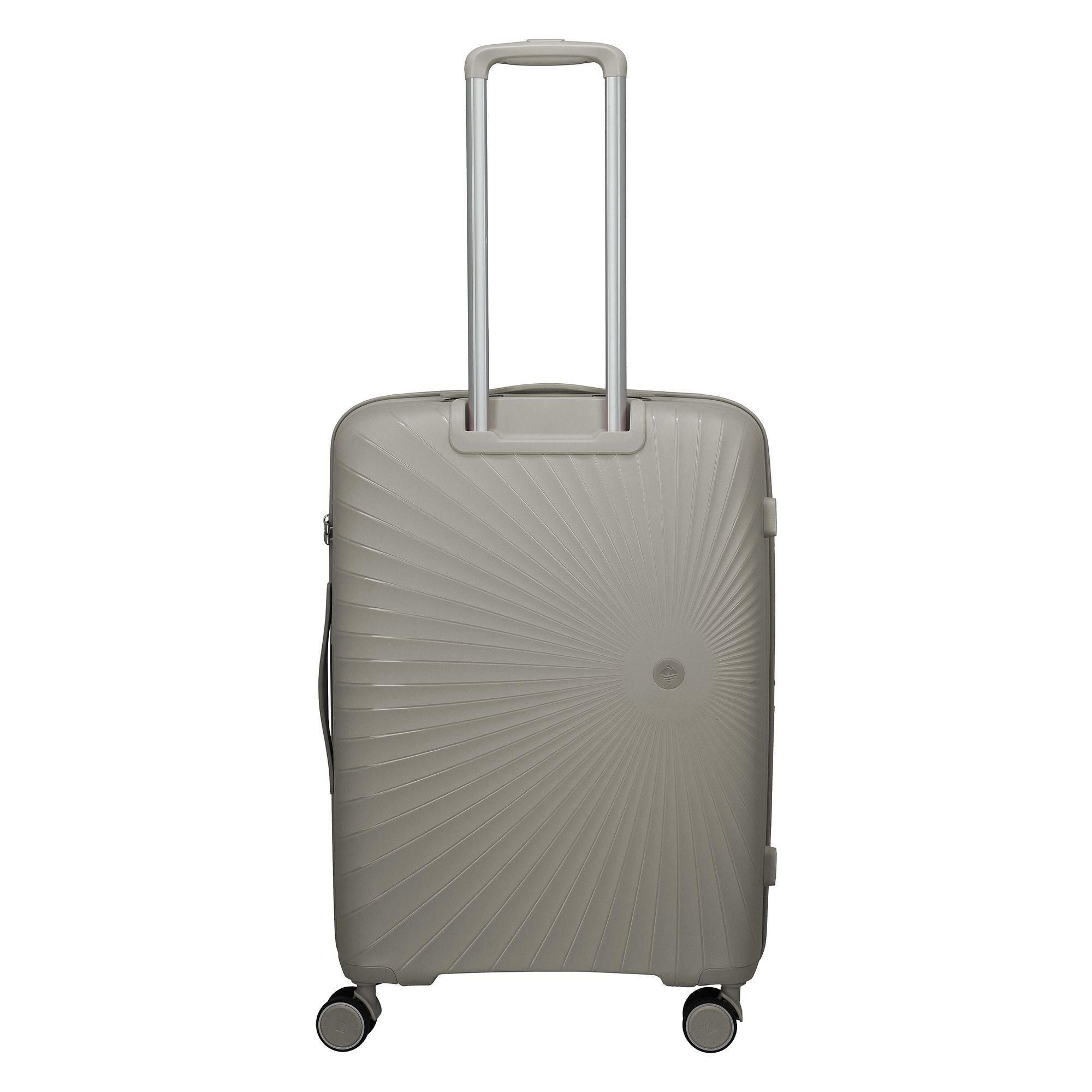 travelite Trolleyset Tamaris x Travelite, 4 Rollen, (3-teilig, 3 tlg), Polypropylen