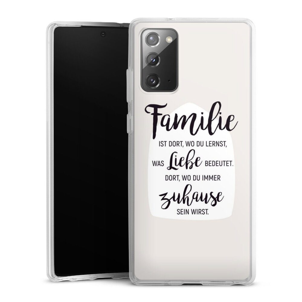 Handyhülle Familie ist Liebe