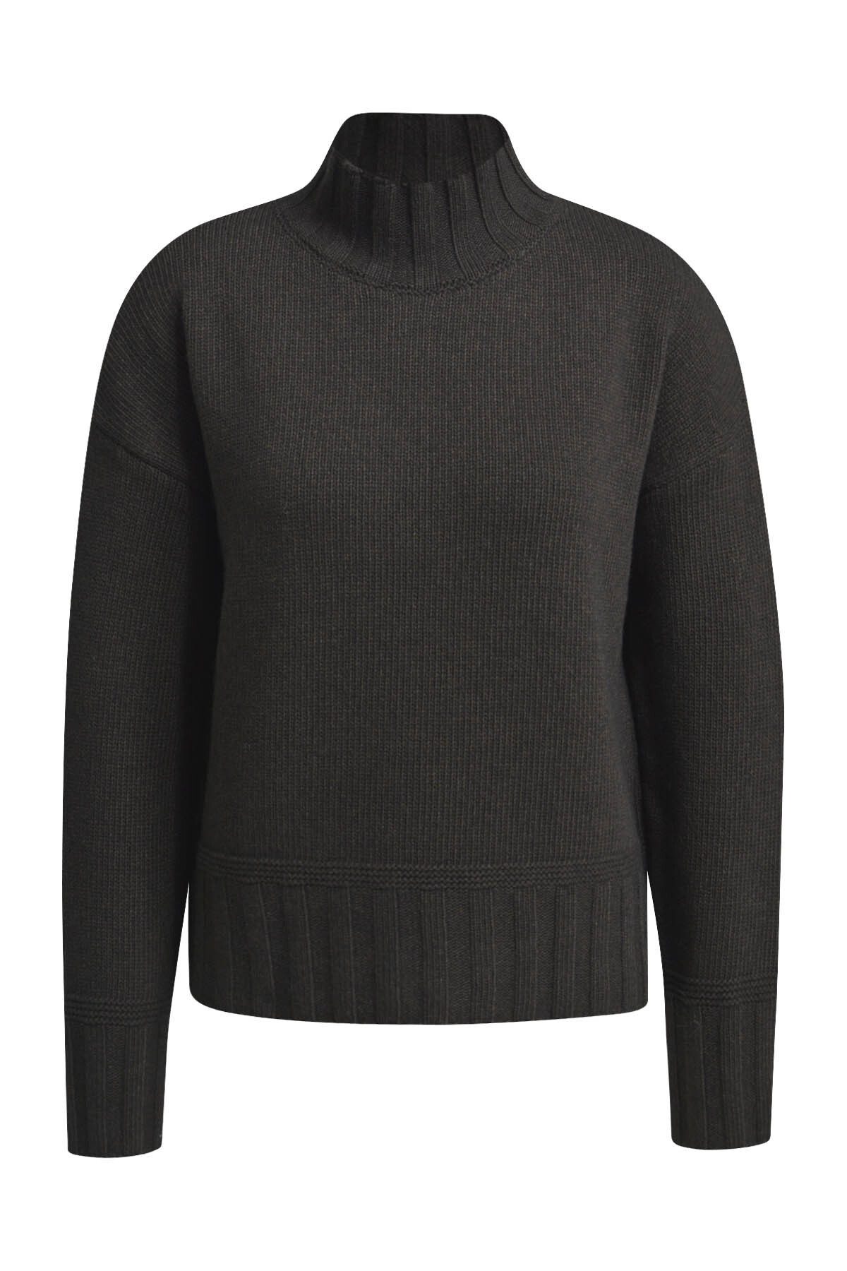 Milano Italy Rollkragenpullover mit überschnittener Schulter günstig online kaufen