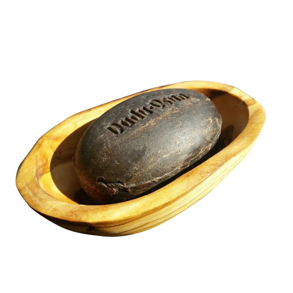 Olivenholz-erleben Seifenschale Seifenschale RAINBOW oval klein, Breite: 12 cm, 1-St., antibakterielle Wirkung, resistent gegenüber Feuchtigkeit