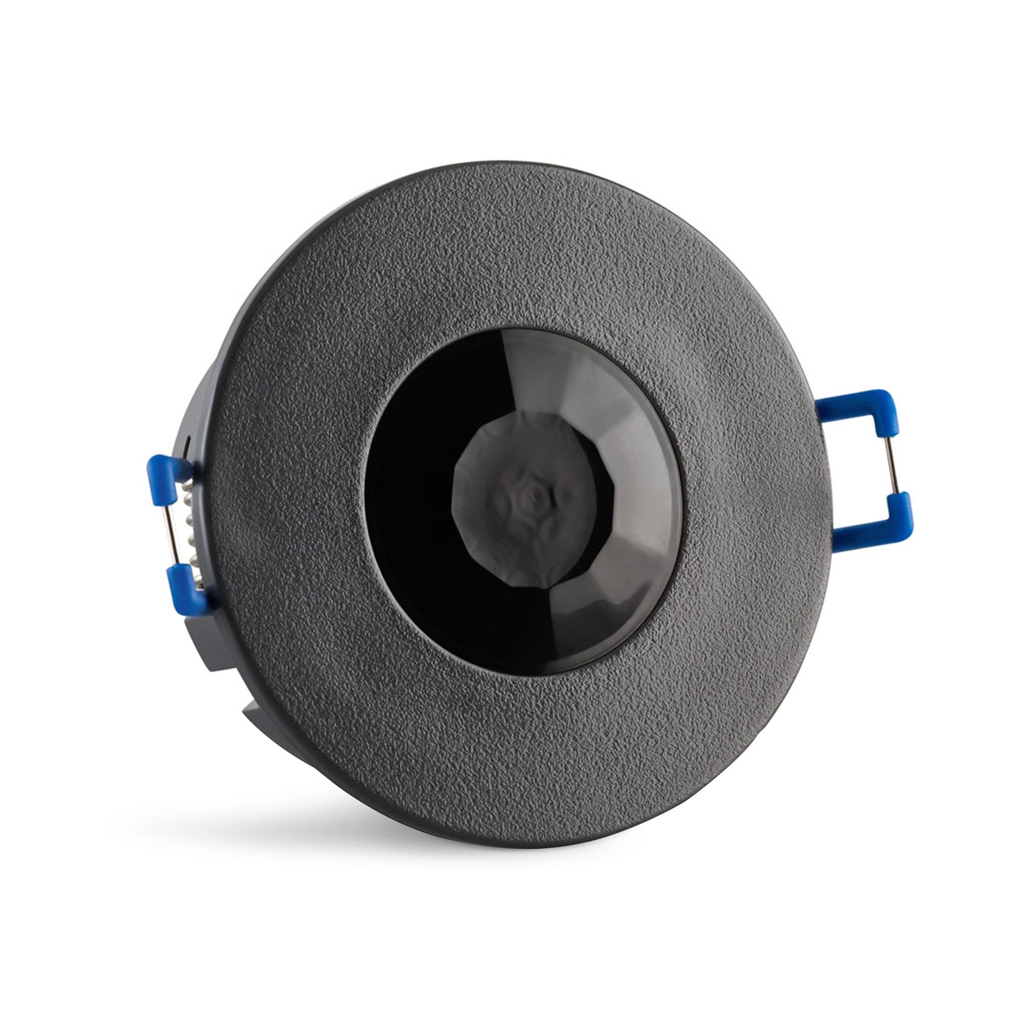 SEBSON Bewegungsmelder Infrarot Sensor Unterputz Decke - programmierbar Reichweite 8m 360°, (1-St), Einbauloch: Ø63-66mm, LED geeignet 1.000W, 230V, 3 Draht – Bild 5 von 5
