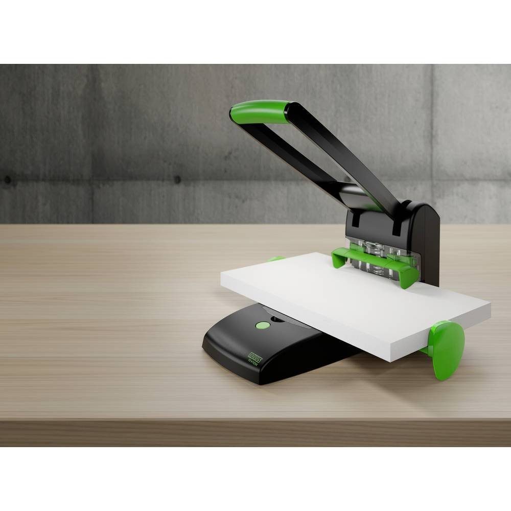 NOVUS Lochstanzer Blocklocher B 2200 re+new, 200 Blatt, nachhaltig 025-0651