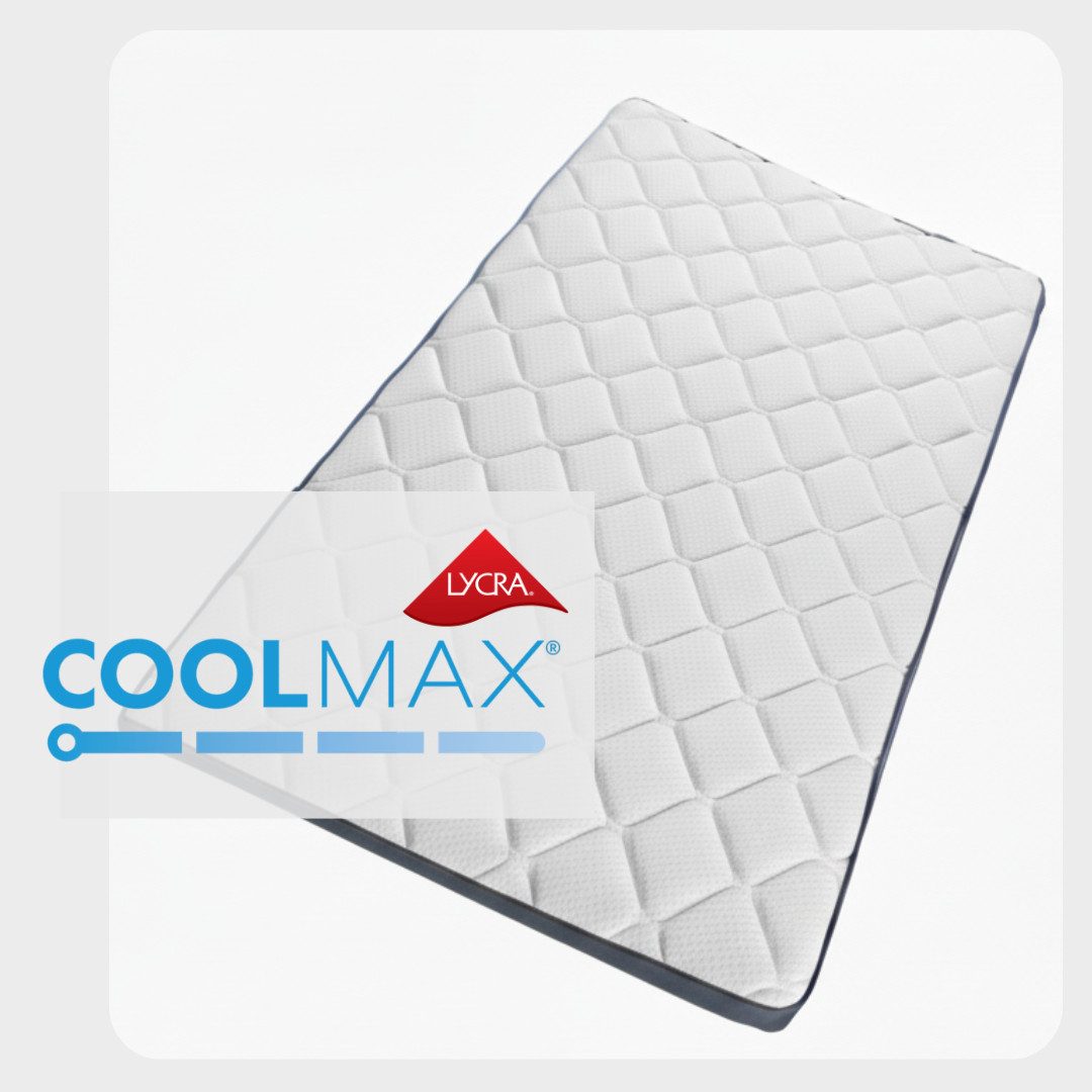 MatratzenL.A.B®, Topper COOLMAX® Lycra® Premium Bezug, 160 x 200, H4/H5 sehr fest, 12 cm hoch, Kaltschaum, Matratzentopper ideal für Ihre Boxspringbett. klebstofffrei