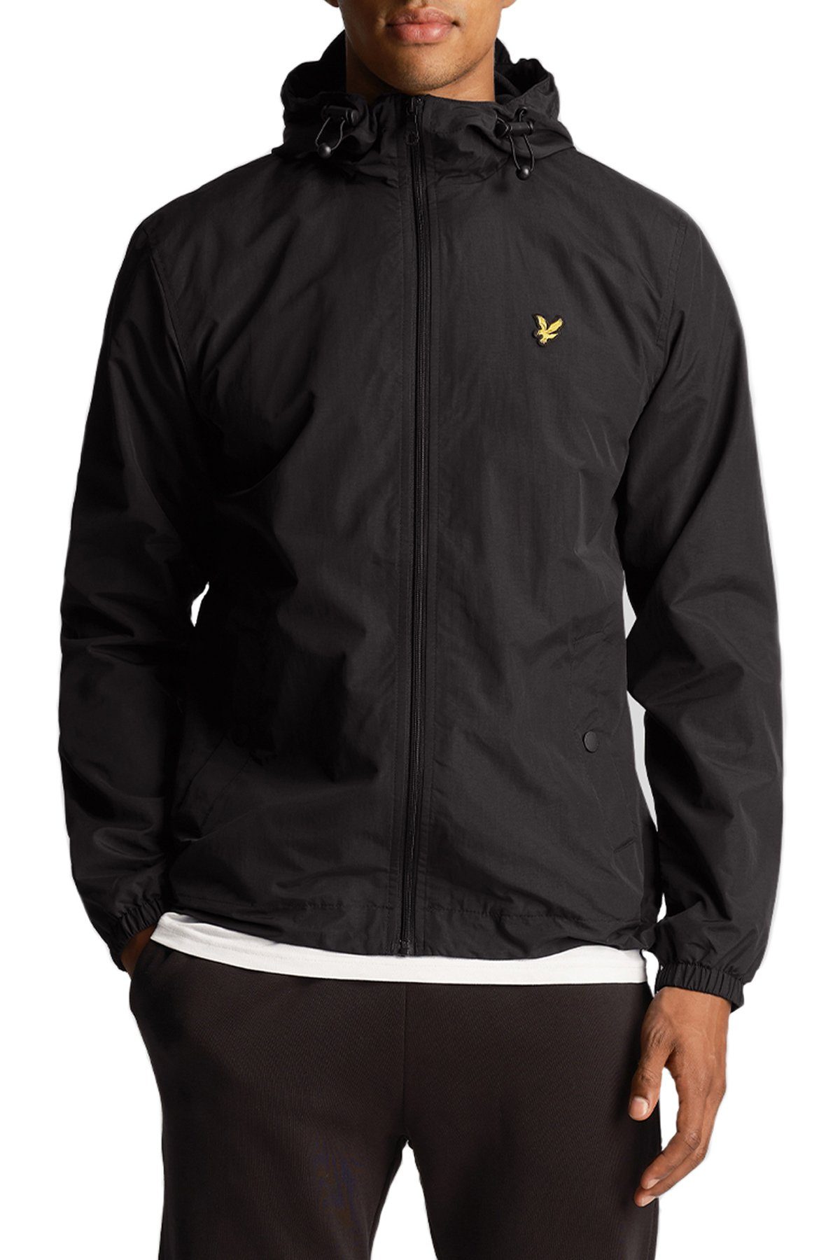 Lyle & Scott Windbreaker Mit Kapuze Schwarz