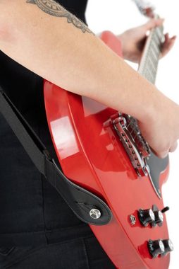 Rocktile Gitarrengurt Guitar Strap Nylon, Länge verstellbar von 83 bis 142 cm