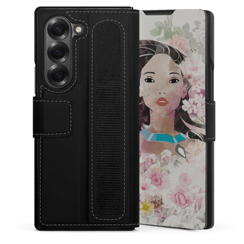 DeinDesign Handyhülle Pocahontas Disney Offizielles Lizenzprodukt Colors Of The Wind, Samsung Galaxy Z Fold 6 Hülle Handy Flip Case Wallet Cover
