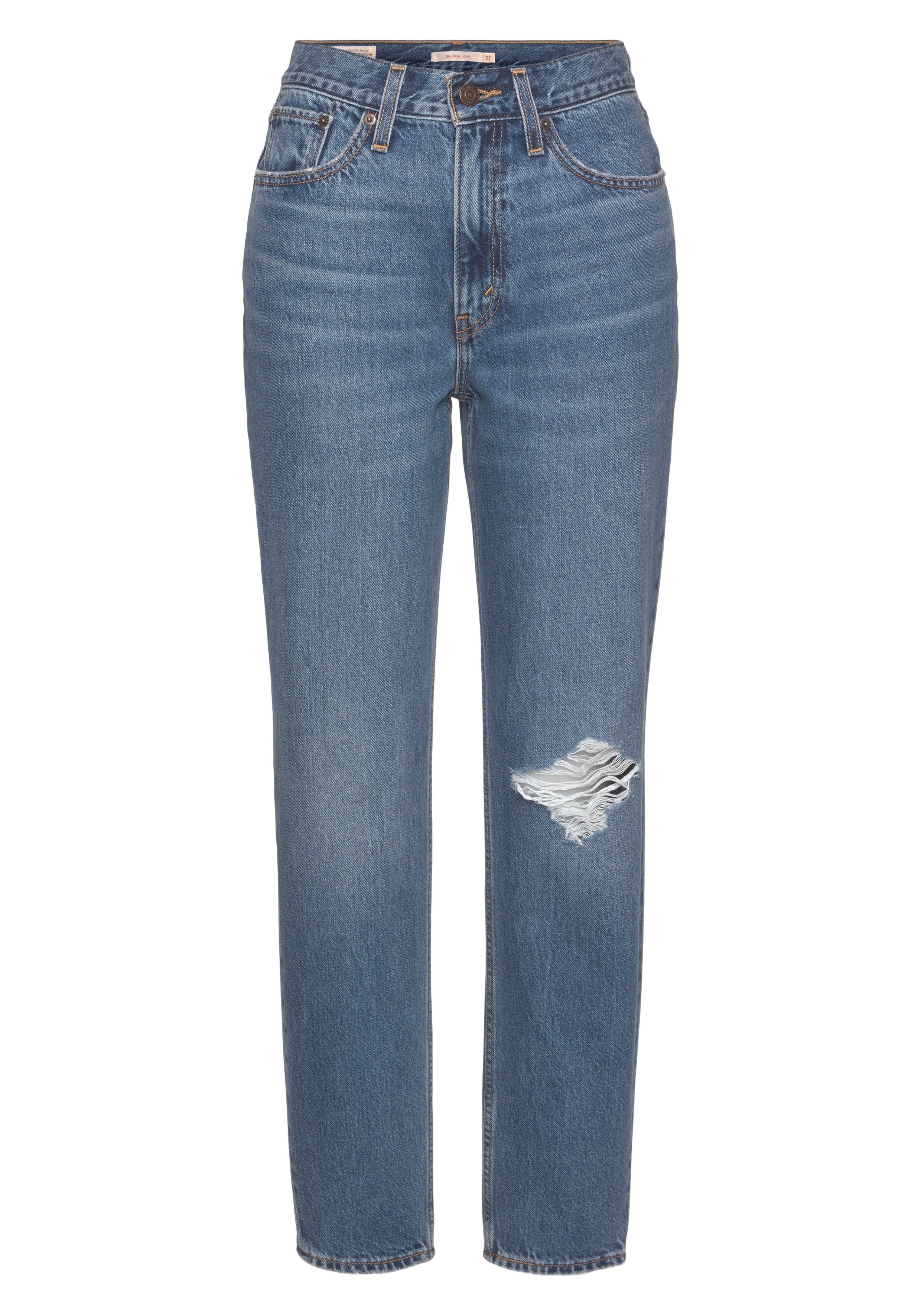 80S mid-blue JEANS denim Mom-Jeans MOM Levi's®