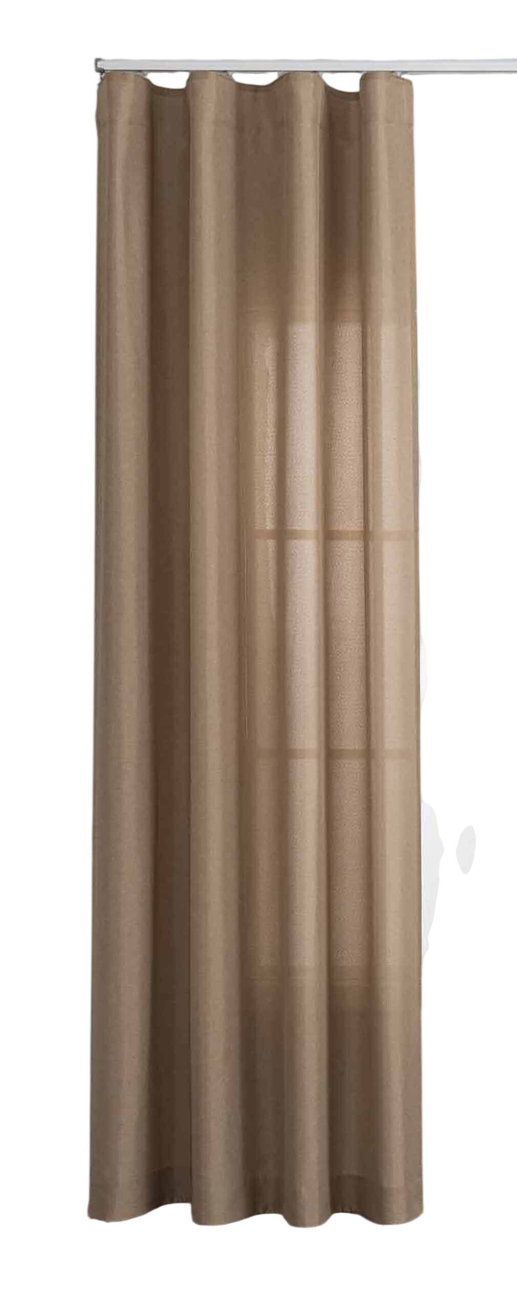 Gardinenbox Vorhang (1 St), Faltenband, blickdicht, Cationic, Vorhang Catio günstig online kaufen