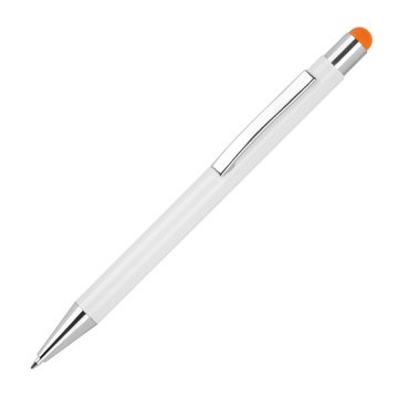 Livepac Office Kugelschreiber 10 Touchpen Kugelschreiber / aus Metall / Stylusfarbe: orange